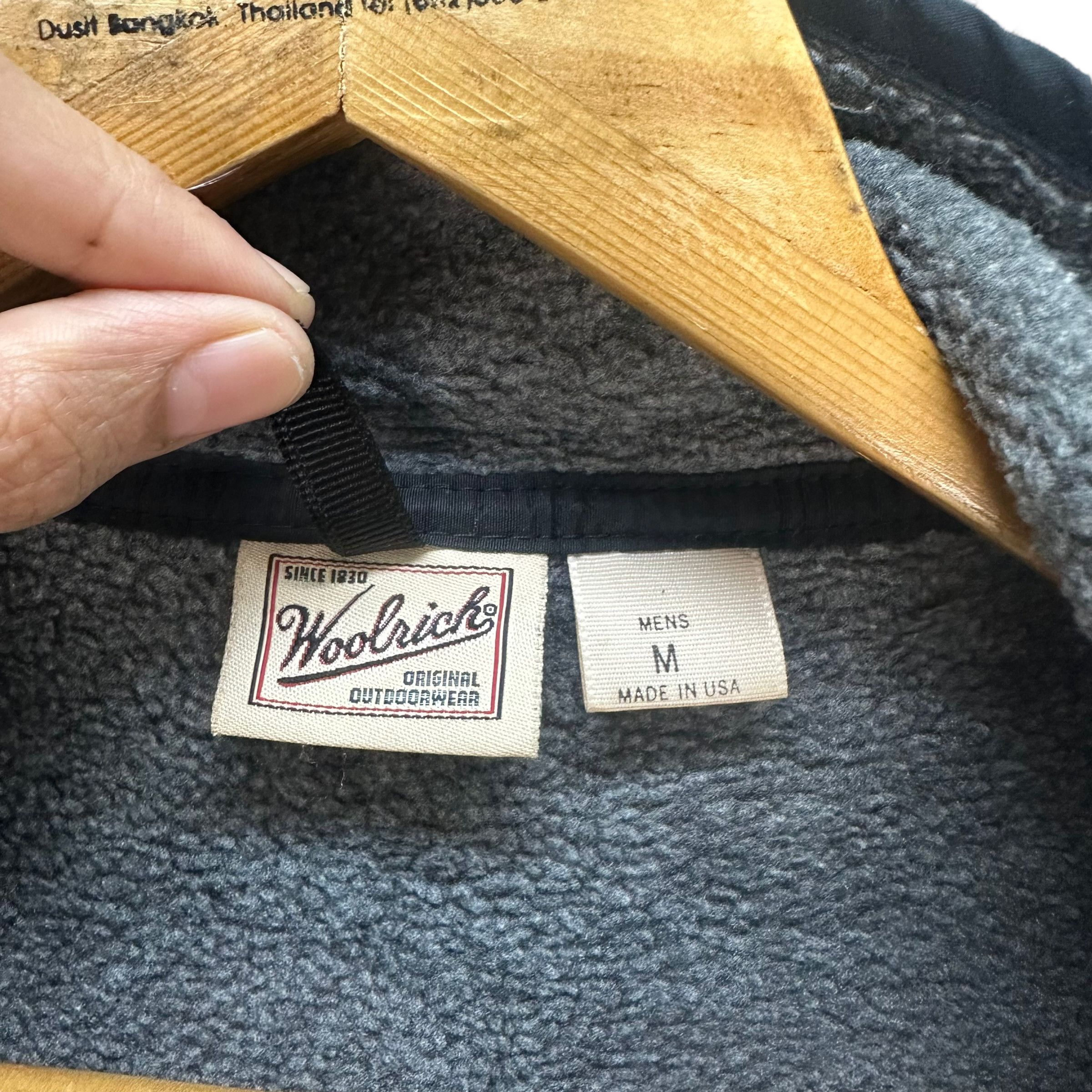Vintage VINTAGE WOOLRICH SNAP BUTTON FLEECE #7851-184 Size US M / EU 48-50 / 2 - 8 Thumbnail