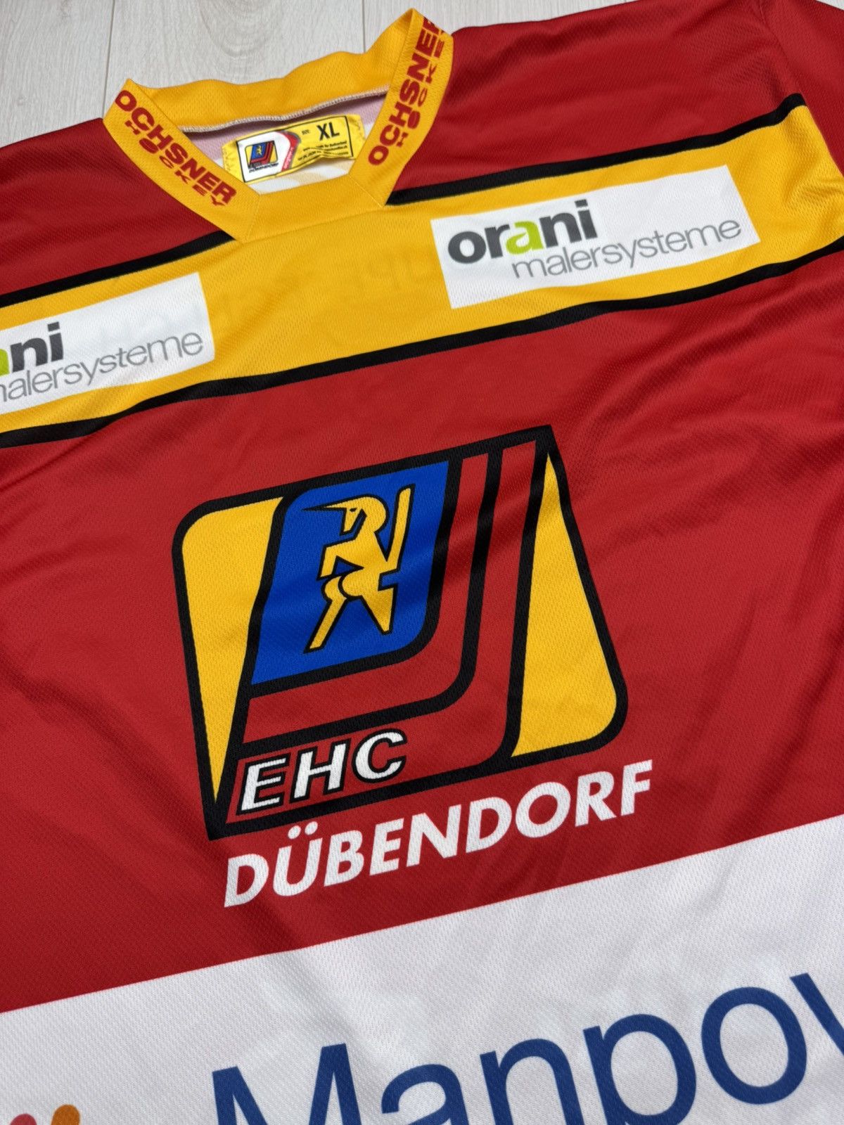 NHL OCHSNER Ehc Dubendorf #4 FRANK Swiss Hockey Jersey Size XL Size US XL / EU 56 / 4 - 4 Thumbnail