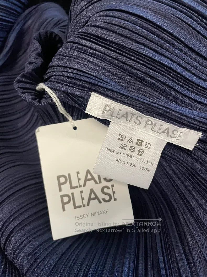 Issey Miyake Issey Miyake Blue Kelp Skirt Size L / US 10 / IT 46 - 4 Thumbnail