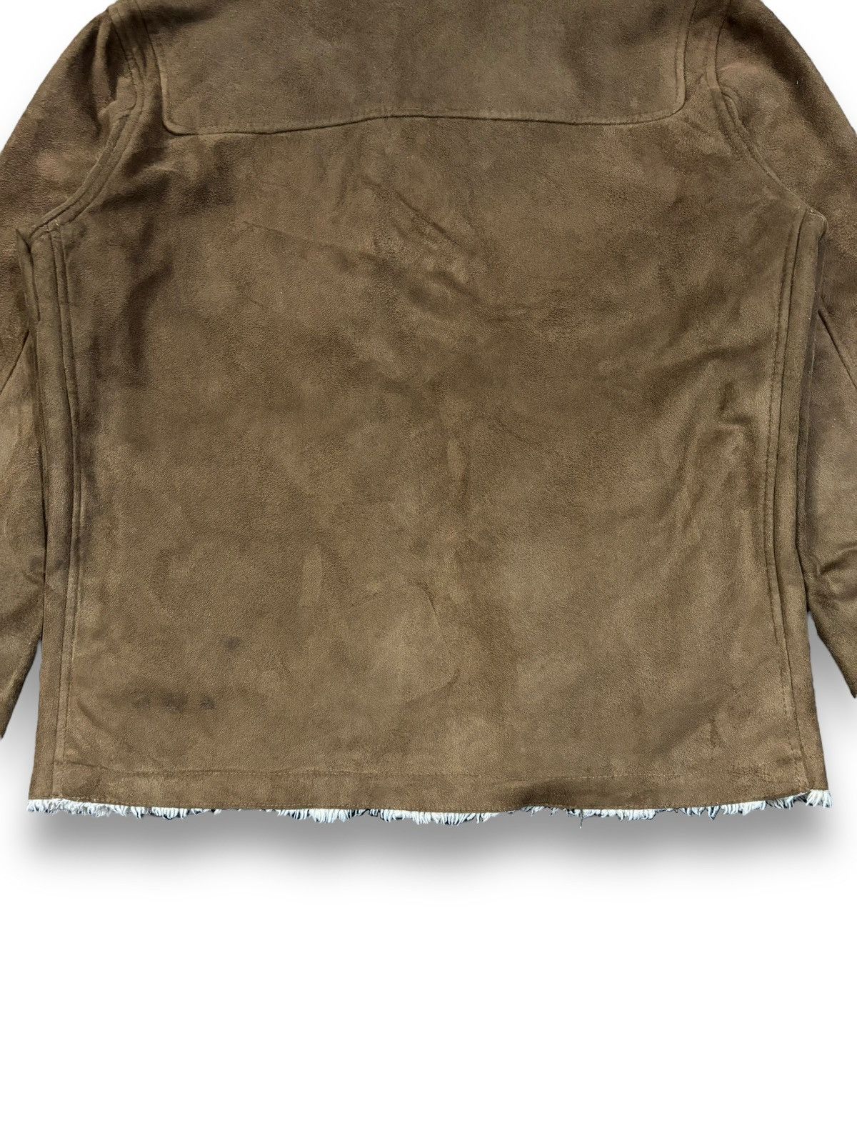 If Six Was Nine Semantic Design Faux Suede Raccoon Fur Hooded Punk Jacket Size US M / EU 48-50 / 2 - 16 Thumbnail