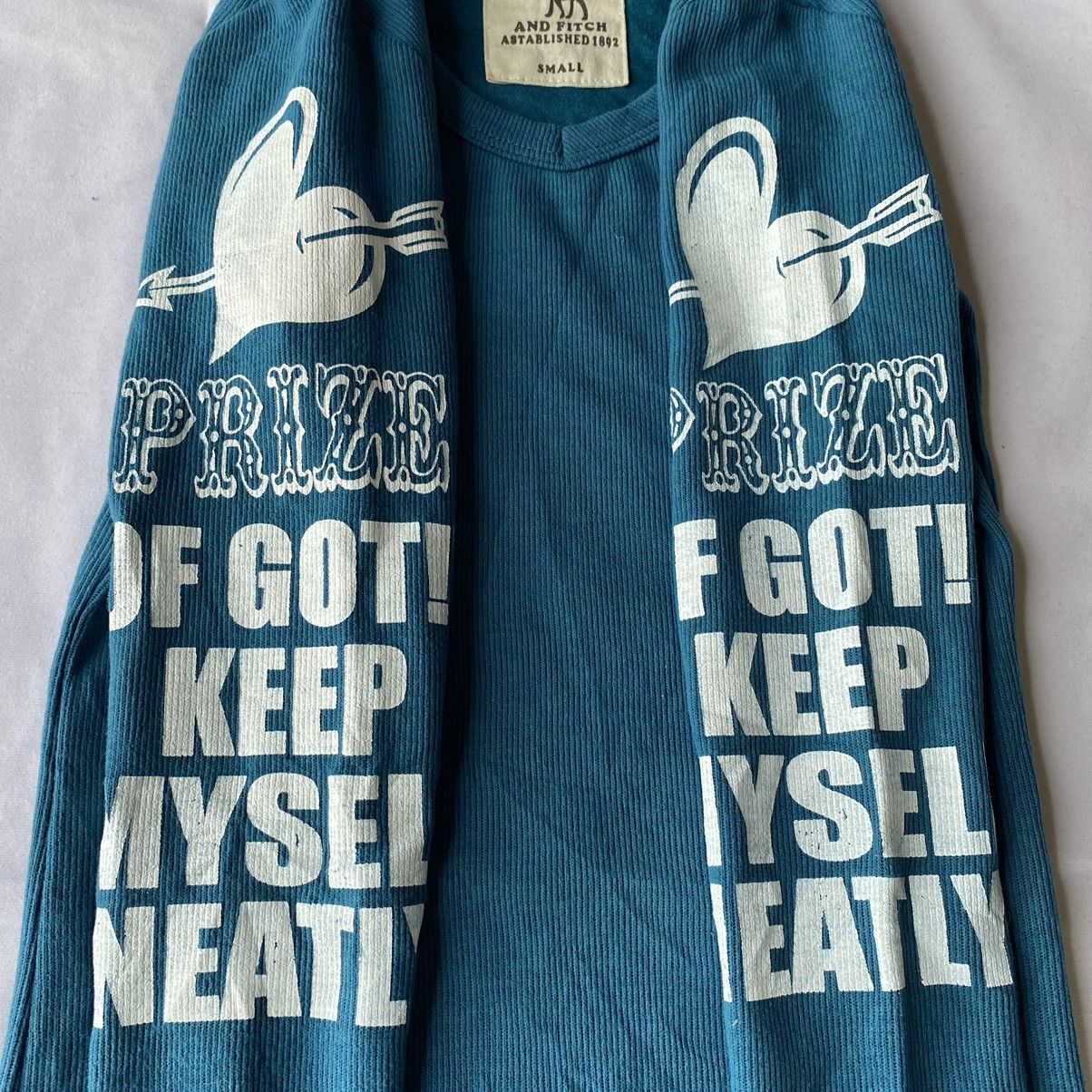 Beauty Beast × If Six Was Nine × Le Grande Bleu (L.G.B.) Japanese Poem and graphic Long Sleeve Affliction Style Size S / US 4 / IT 40 - 7 Thumbnail