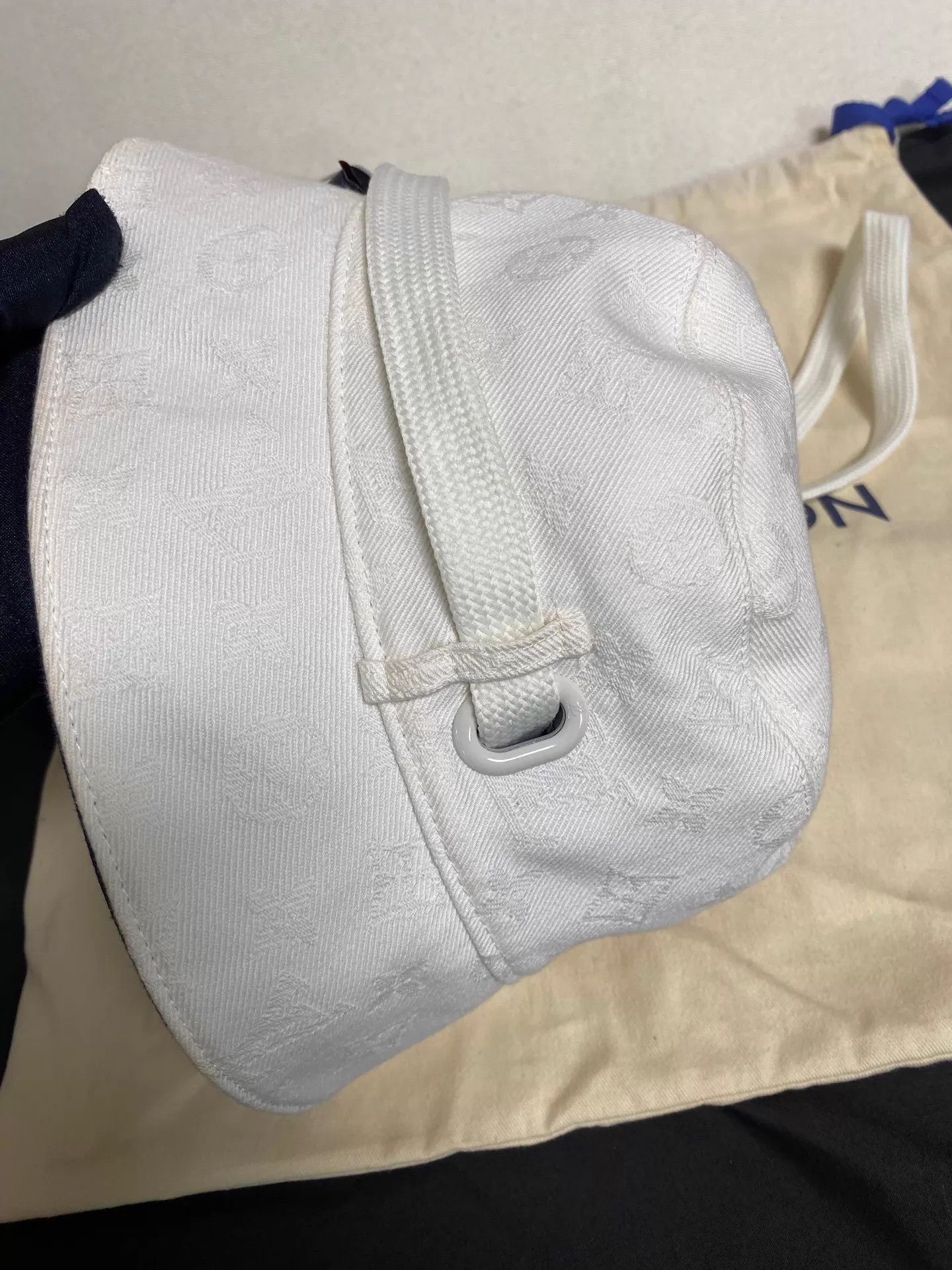 Louis Vuitton Double Monogram Bucket Hat 97 New Beads Det Dust Bag Size ONE SIZE - 7 Thumbnail