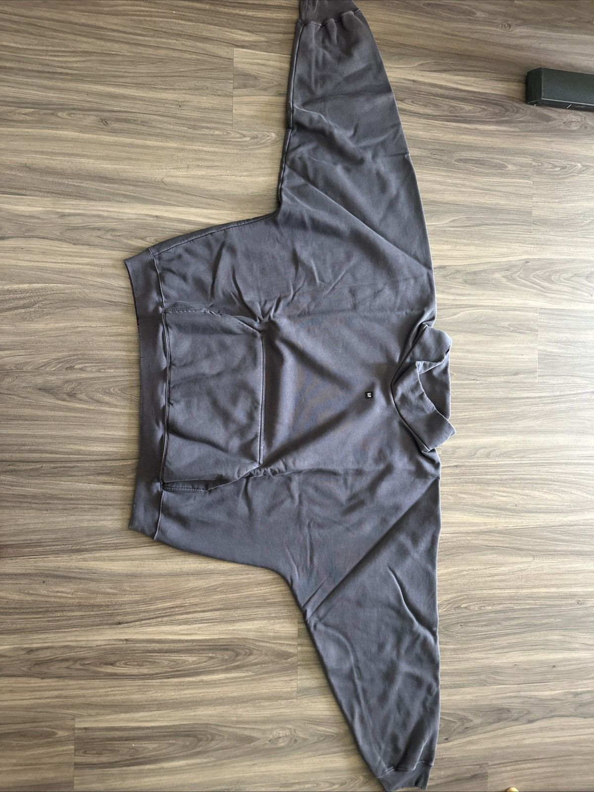 Balenciaga × Gap × Yeezy Yeezy Gap Balenciaga 03 High Neck Hoodie - Dark Gray L Size US L / EU 52-54 / 3 - 1 Thumbnail