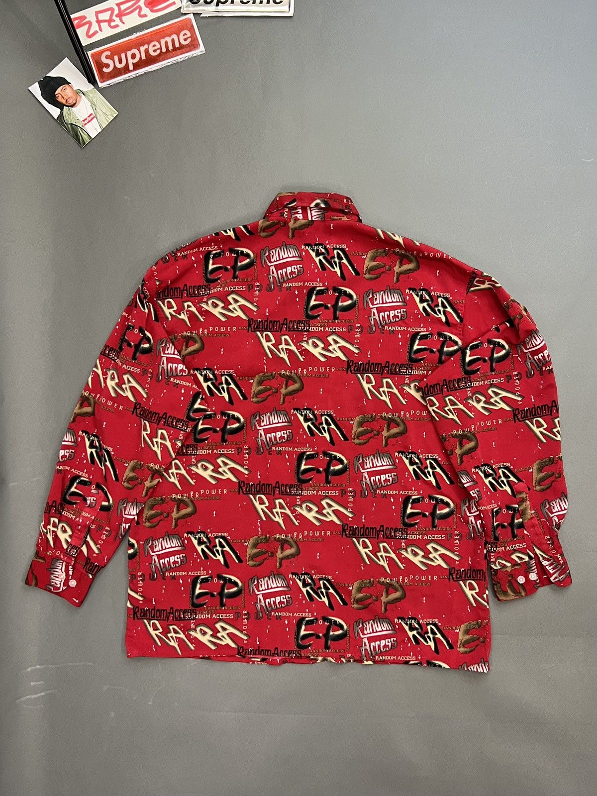 Other PUBLIC ACCESS NYC Spell Out Print Shirt Size US L / EU 52-54 / 3 - 2 Thumbnail