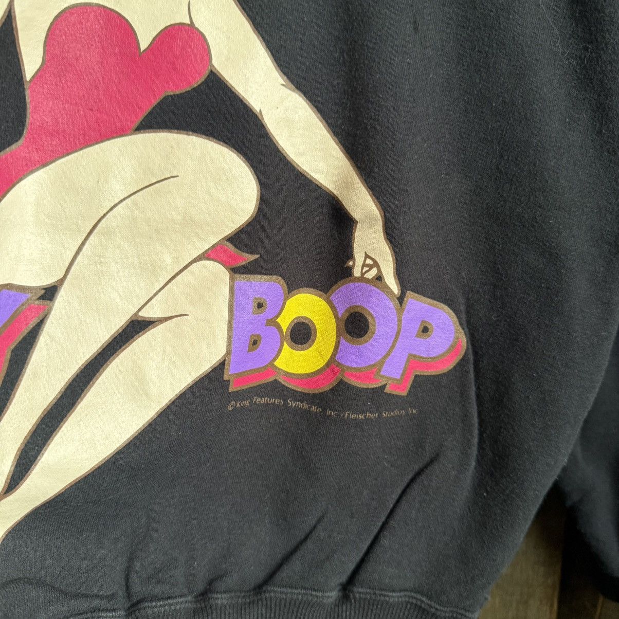 Vintage Vintage Betty Boop Mirror Print Sweatshirt Size US M / EU 48-50 / 2 - 4 Thumbnail