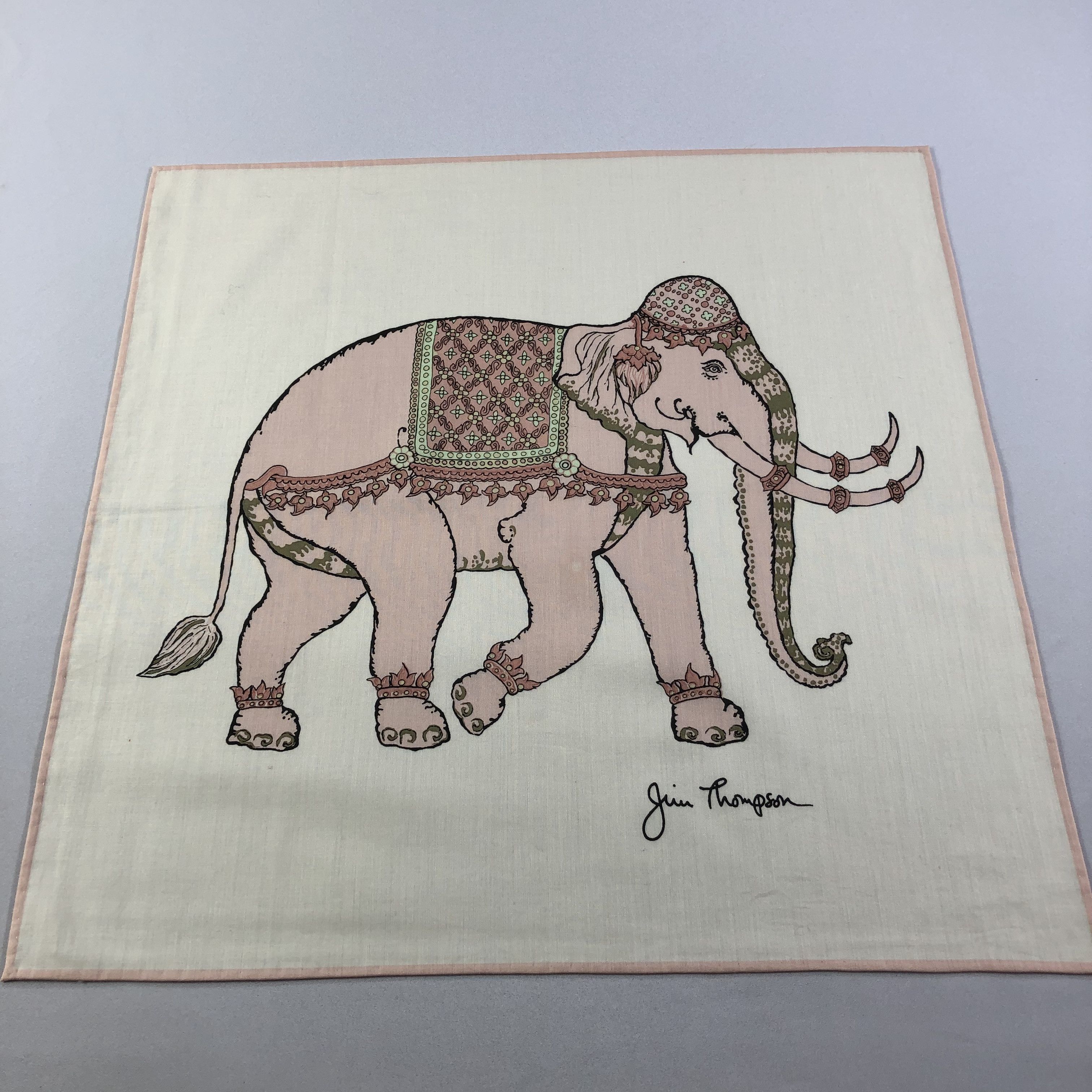 Jim Thompson Handkerchief Neckerchief Bandana H1760