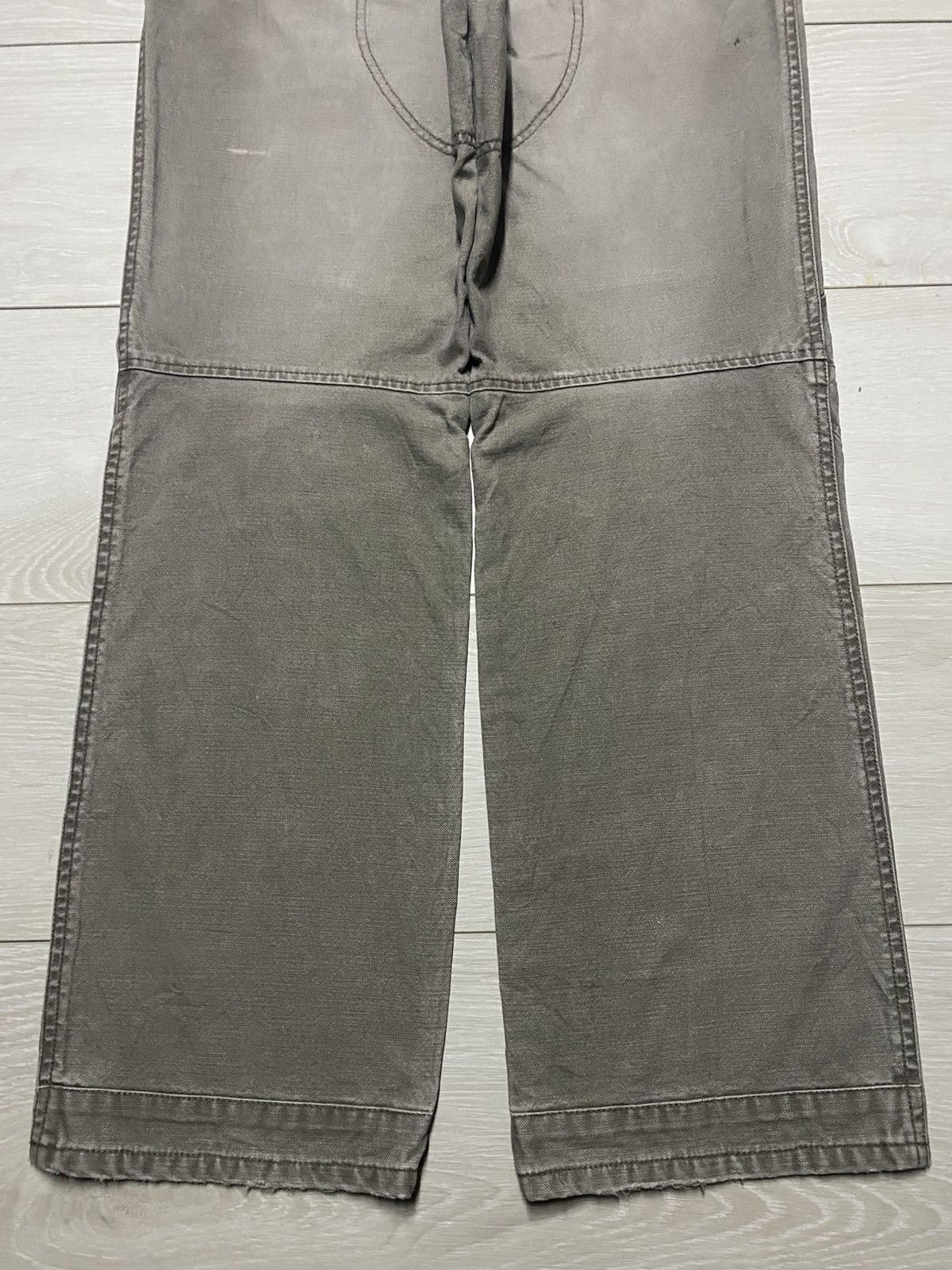 Japanese Brand Vintage Kiss Mark Japan Double Knee Loose Baggy Jeans Size US 30 / EU 46 - 6 Thumbnail
