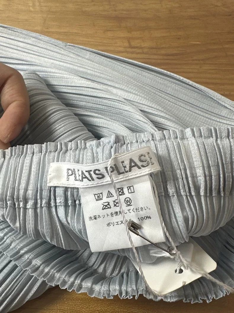 Issey Miyake Issey Miyake size:3 Haze blue pleated pants Size 42" / US 20 - 2 Thumbnail