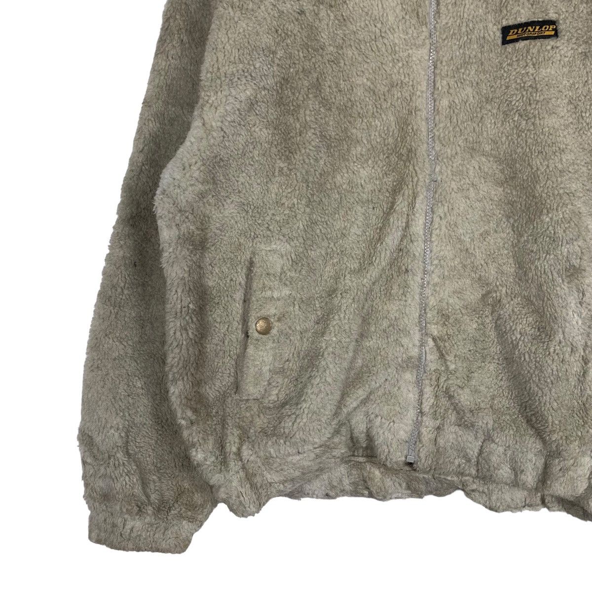 Dunlop DUNLOP MOTORSPORT Big Logo Fleece Bomber Jacket #1032-C46 Size US L / EU 52-54 / 3 - 5 Thumbnail