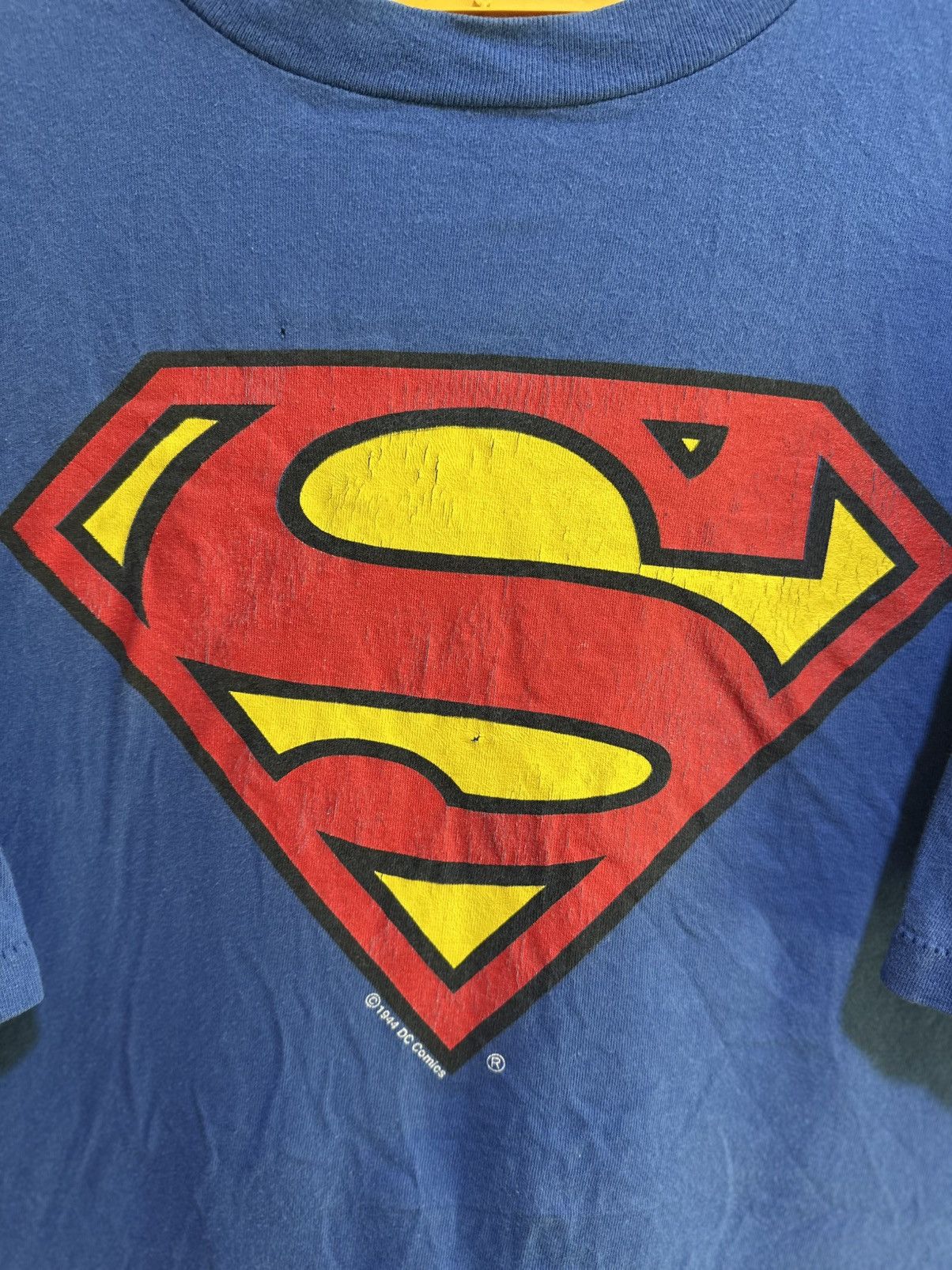 DC Comics × Vintage Vintage Dc Comics Superman Faded Tee Size US XXL / EU 58 / 5 - 2 Thumbnail