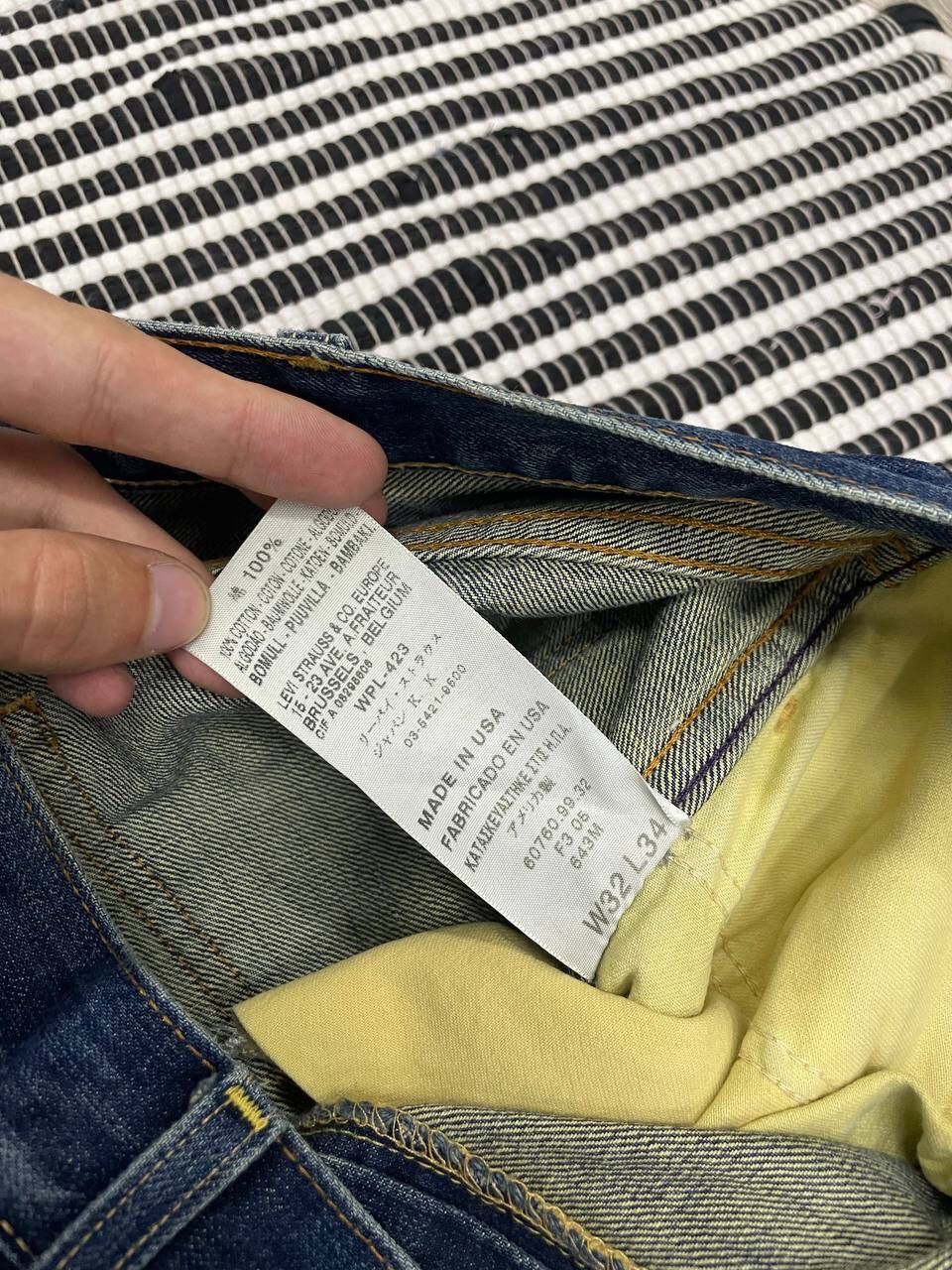 Levi's × Vintage Vintage 90s Levi’s Orange Tab Flared Denim Jeans Y2K Size US 32 / EU 48 - 14 Thumbnail