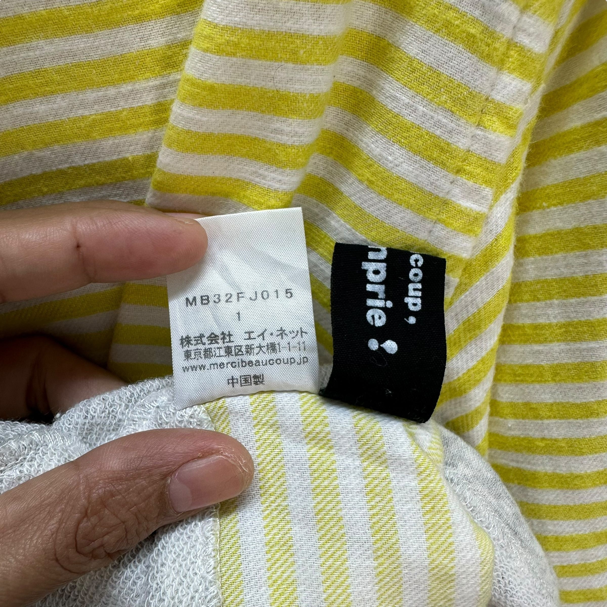 Issey Miyake Mercibeaucoup Issey Miyake Hybrid Button Up Shirt #A10-0237 Size S / US 4 / IT 40 - 7 Thumbnail