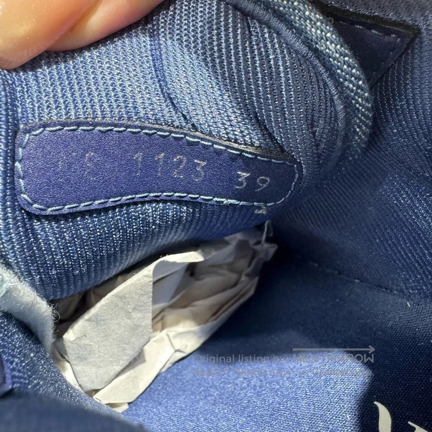 Dior Dior B27 Monogram Denim Sneakers Size 39. Size US 7.5 / EU 40-41 - 5 Thumbnail