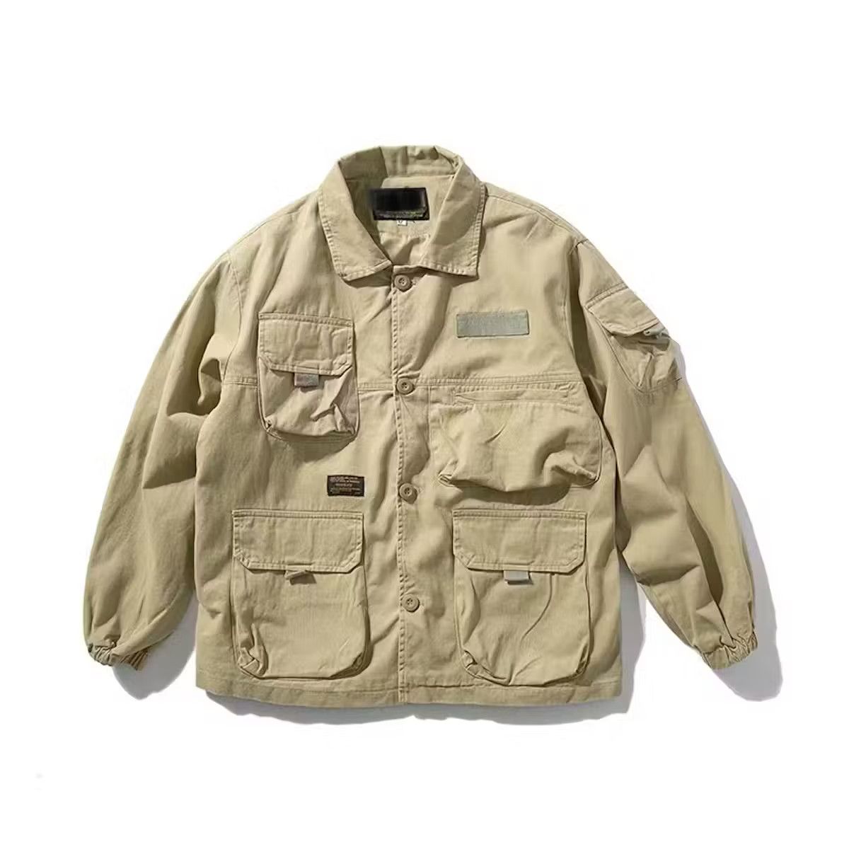 Custom 20SS Simple Blue Japan Khaki Military Jacket Grailed