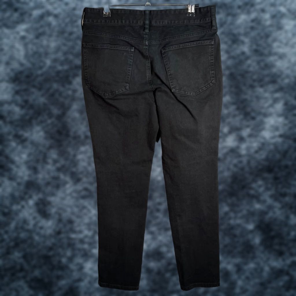 Everlane Everlane Jeans Mens 30 x 30 Slim Denim Black Cotton Blend 5-Pocket Modern Tapered Stretch Slimming Size US 30 / EU 46 - 1 Thumbnail