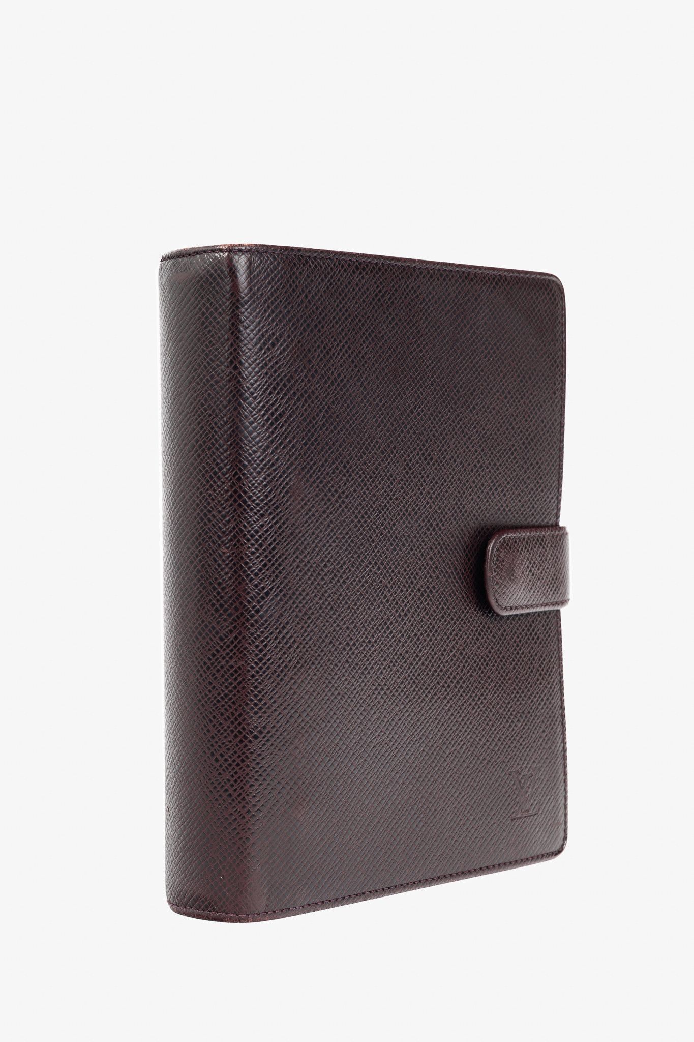 Louis Vuitton Louis Vuitton Acajou Taiga Leather Medium Ring Agenda Cover Size ONE SIZE - 2 Thumbnail