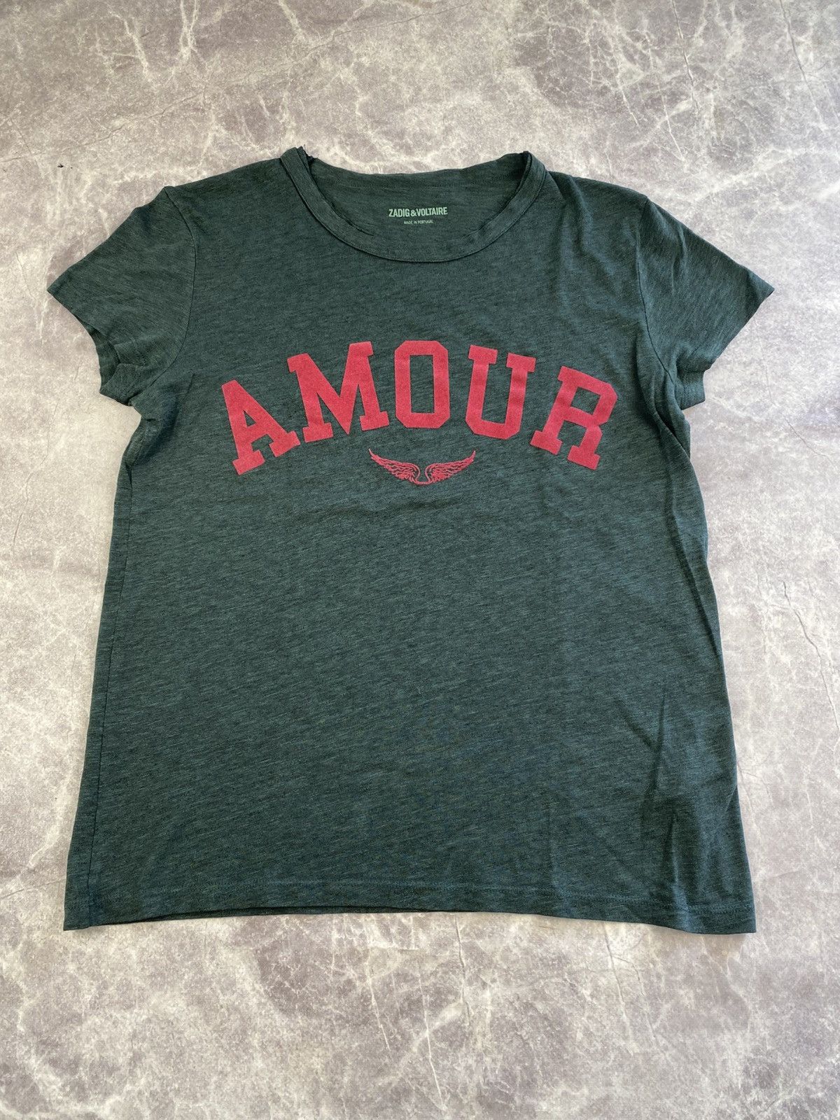 Zadig & Voltaire Zadig & Voltaire Amour Short Sleeve T-shirt Size: S Size S / US 4 / IT 40 - 1 Thumbnail