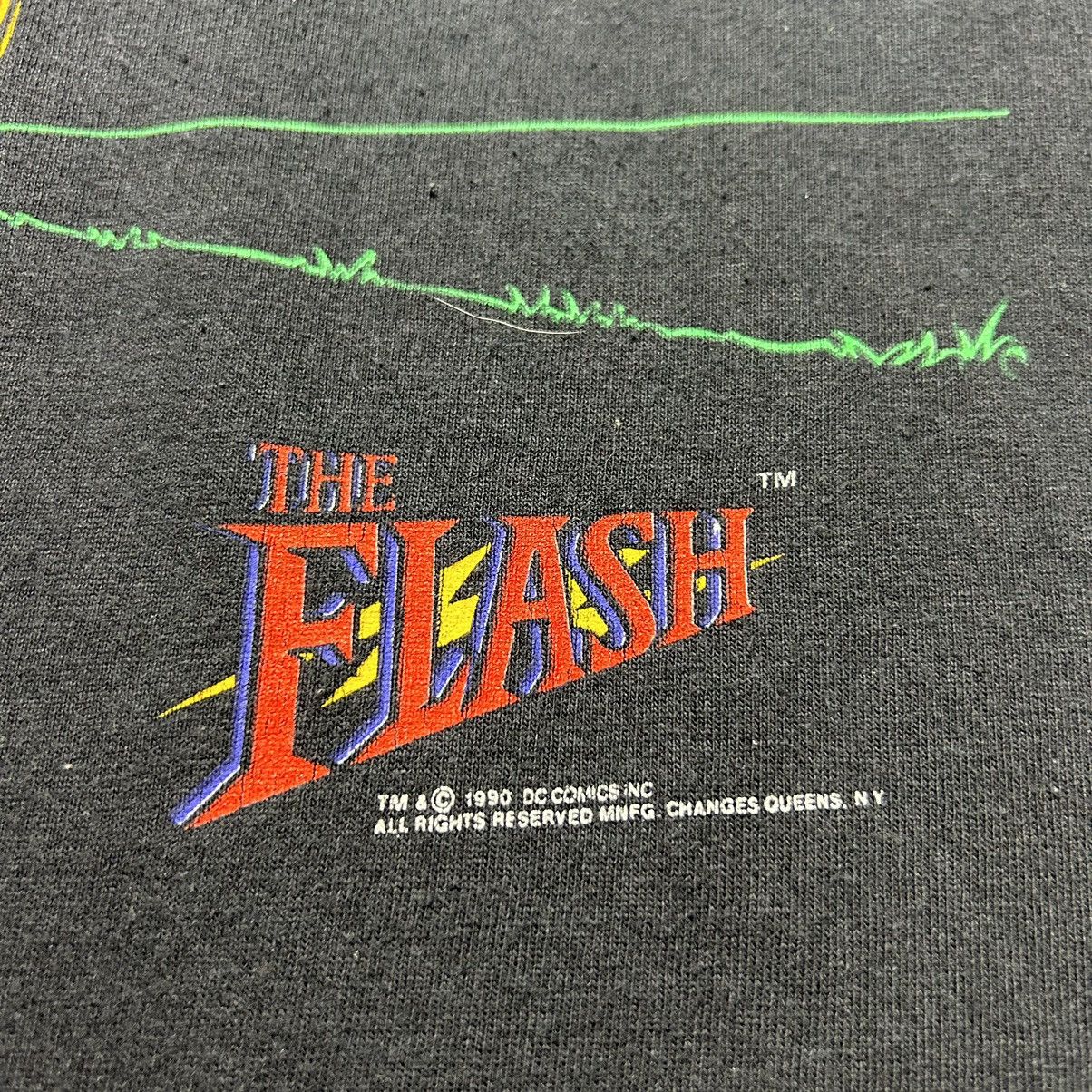 Vintage Vintage 1990 Flash DC Comics T-shirt Changes XL USA Size US XL / EU 56 / 4 - 4 Thumbnail