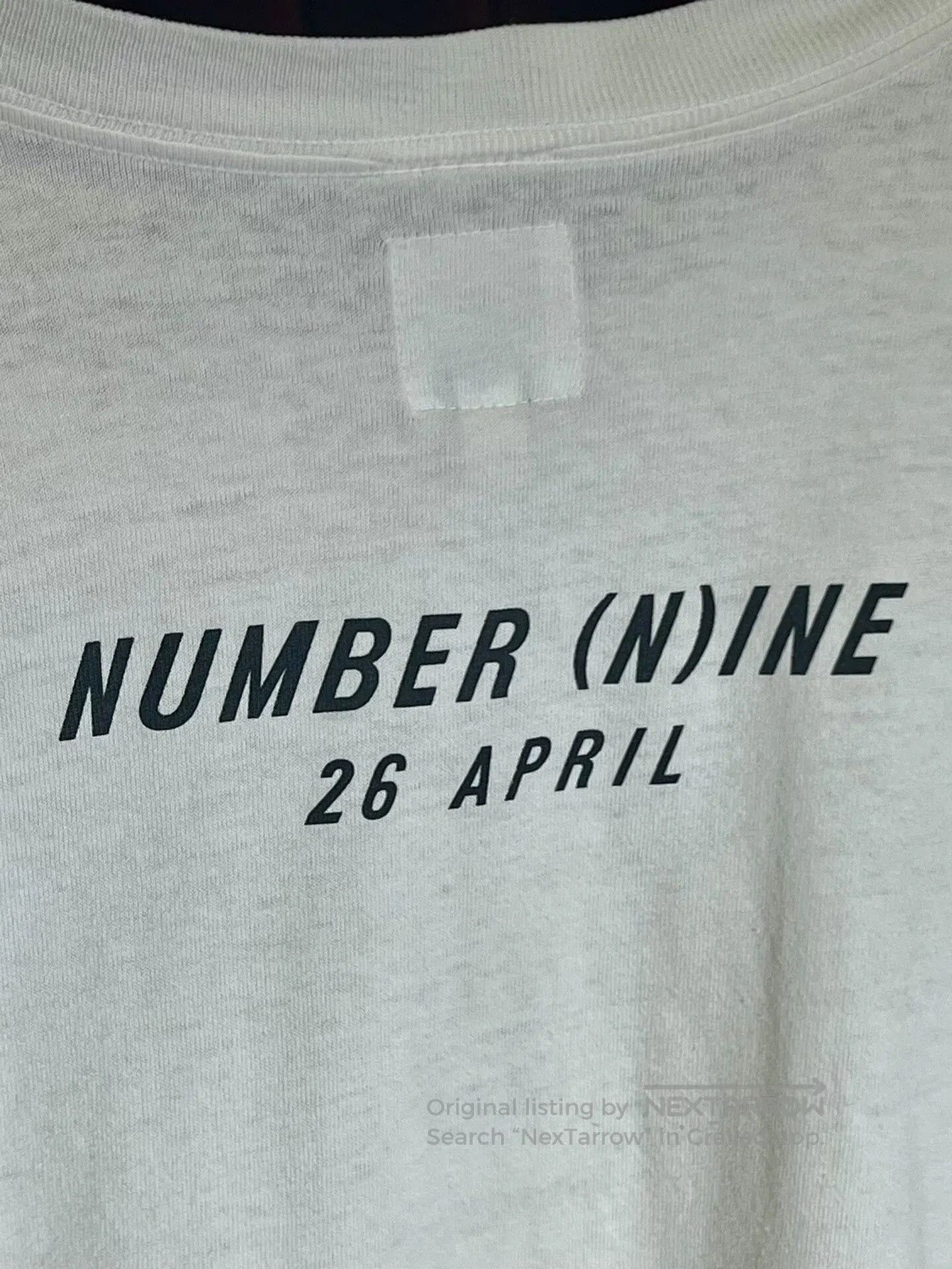 Number (N)ine limited edition anniversary short sleeve t-shirt. Size US L / EU 52-54 / 3 - 4 Thumbnail