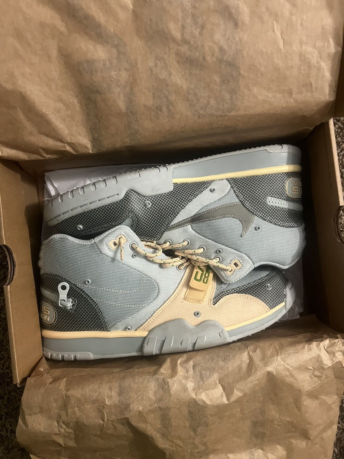 Nike × Travis Scott Nike Travis Scott Air Trainer 1 SP Size US 11.5 / EU 44-45 - 1 Thumbnail