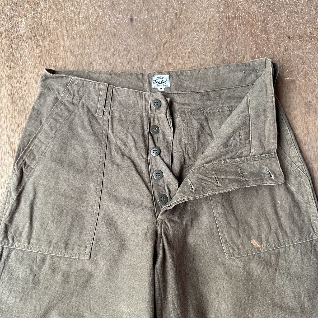 Japanese Brand VINTAGE GOLD JAPAN FATIGUE PANTS Size M Size US 31 - 7 Thumbnail