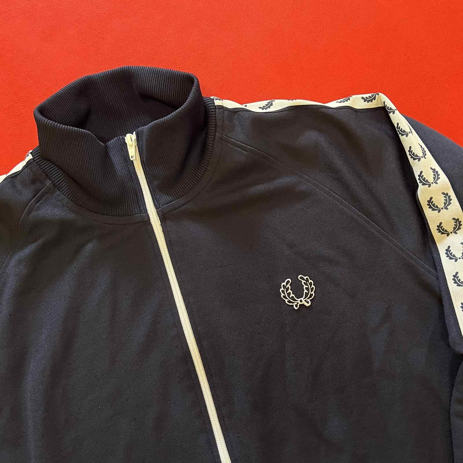 Fred Perry Fred Perry Track Blue Jacket Sz XL Size US XL / EU 56 / 4 - 4 Thumbnail