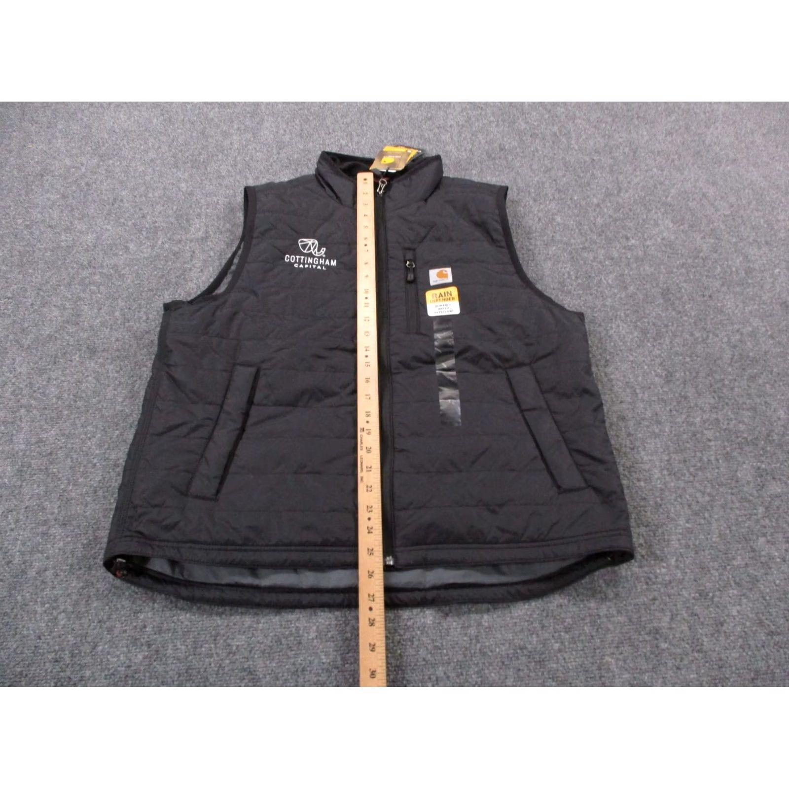 Carhartt Carhartt Vest Mens L Black Rain Defender Cordura Puffer Hiking 102286 NEW Size US L / EU 52-54 / 3 - 3 Thumbnail