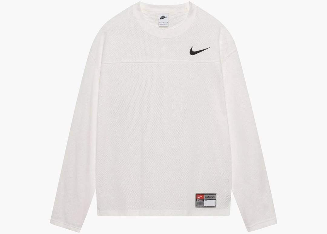 Nike × Stussy Stussy x Nike Dri-FIT Mesh Jersey – (Medium) – Sail – New Size US M / EU 48-50 / 2 - 3 Thumbnail