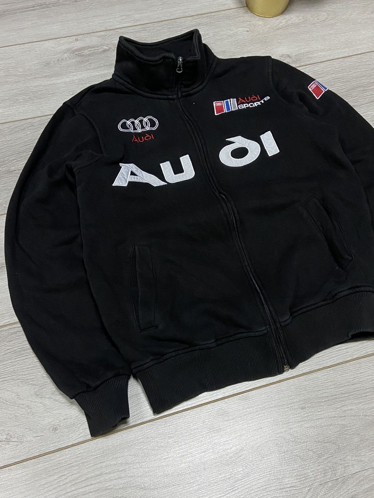 Audi Audi zip sweatshirt high neck Size US M / EU 48-50 / 2 - 5 Thumbnail