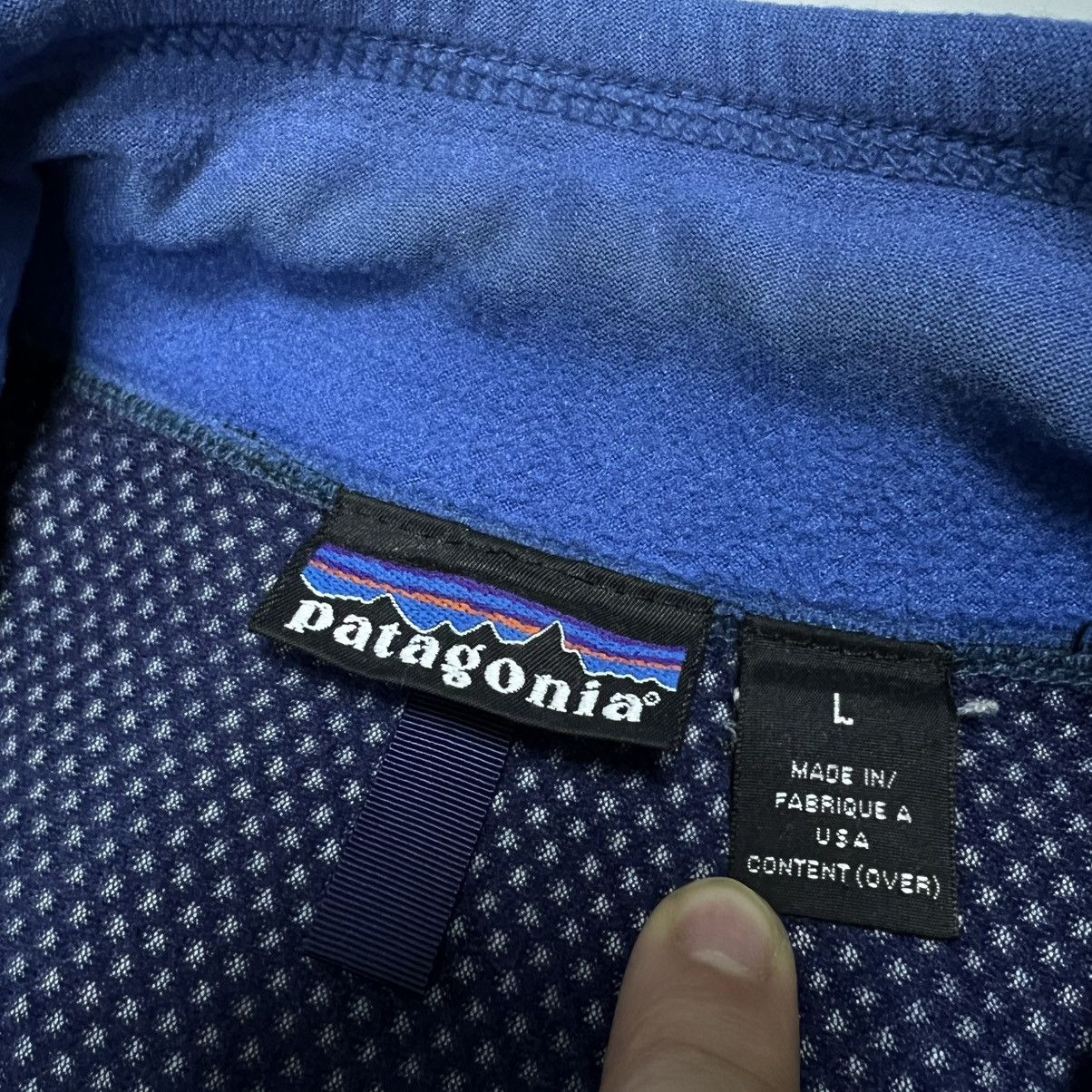Patagonia × Vintage Vintage Patagonia Fleece Zip Jacket sweater Y2K made in USA🇺🇸 Size US L / EU 52-54 / 3 - 12 Thumbnail
