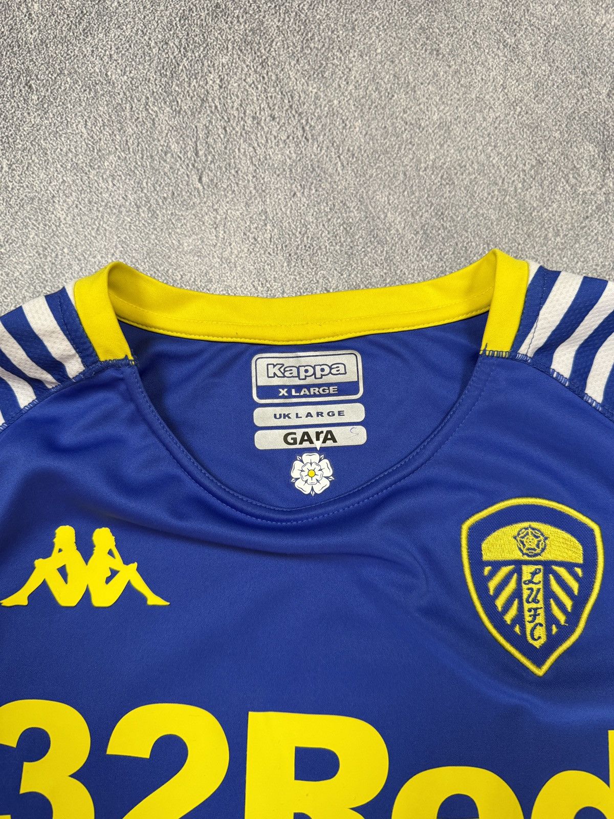 Kappa Kappa Leeds United Football Jersey Size US XL / EU 56 / 4 - 5 Thumbnail