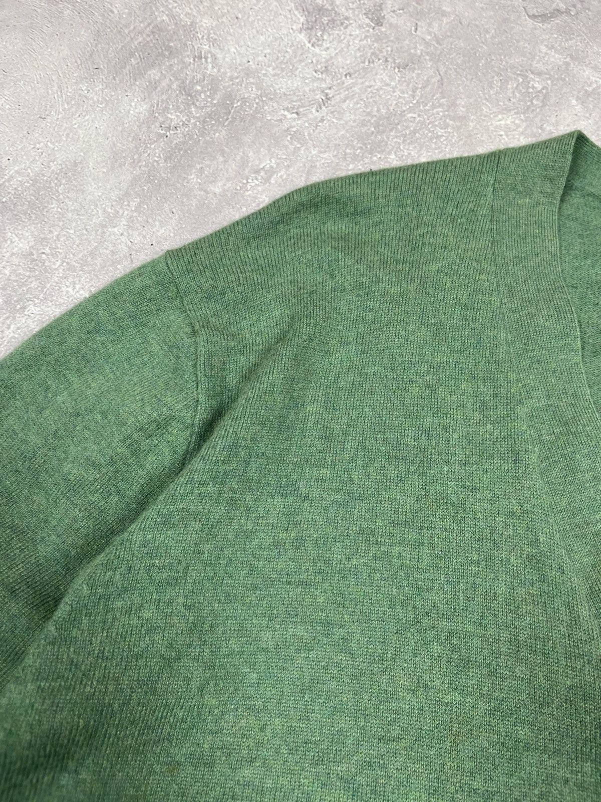 Polo Ralph Lauren 90s Vintage Polo Ralph Lauren Wool cardigan sweater Green Size US XXL / EU 58 / 5 - 3 Thumbnail