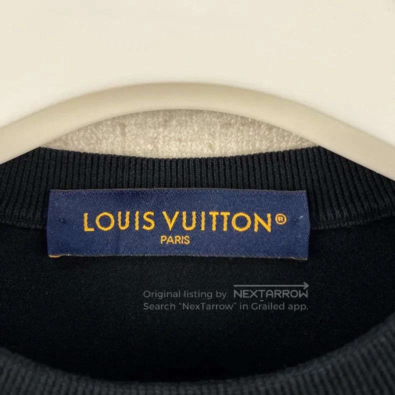Louis Vuitton Louis Vuitton Sleeve Jacquard Pattern Round Neck Short Sle Size US S / EU 44-46 / 1 - 4 Thumbnail