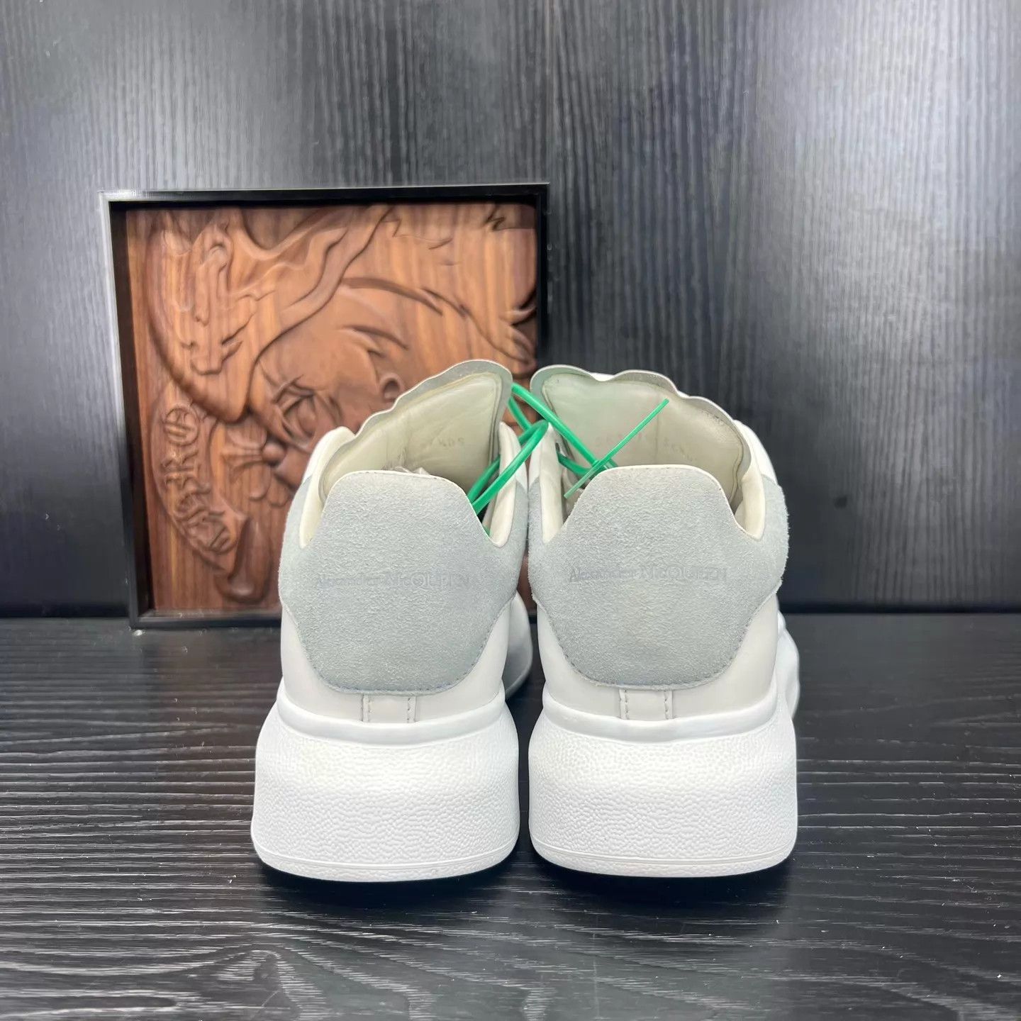 Alexander McQueen McQueen Women's Mist Blue Tail 36.5 Size US 6 / IT 36 - 4 Thumbnail