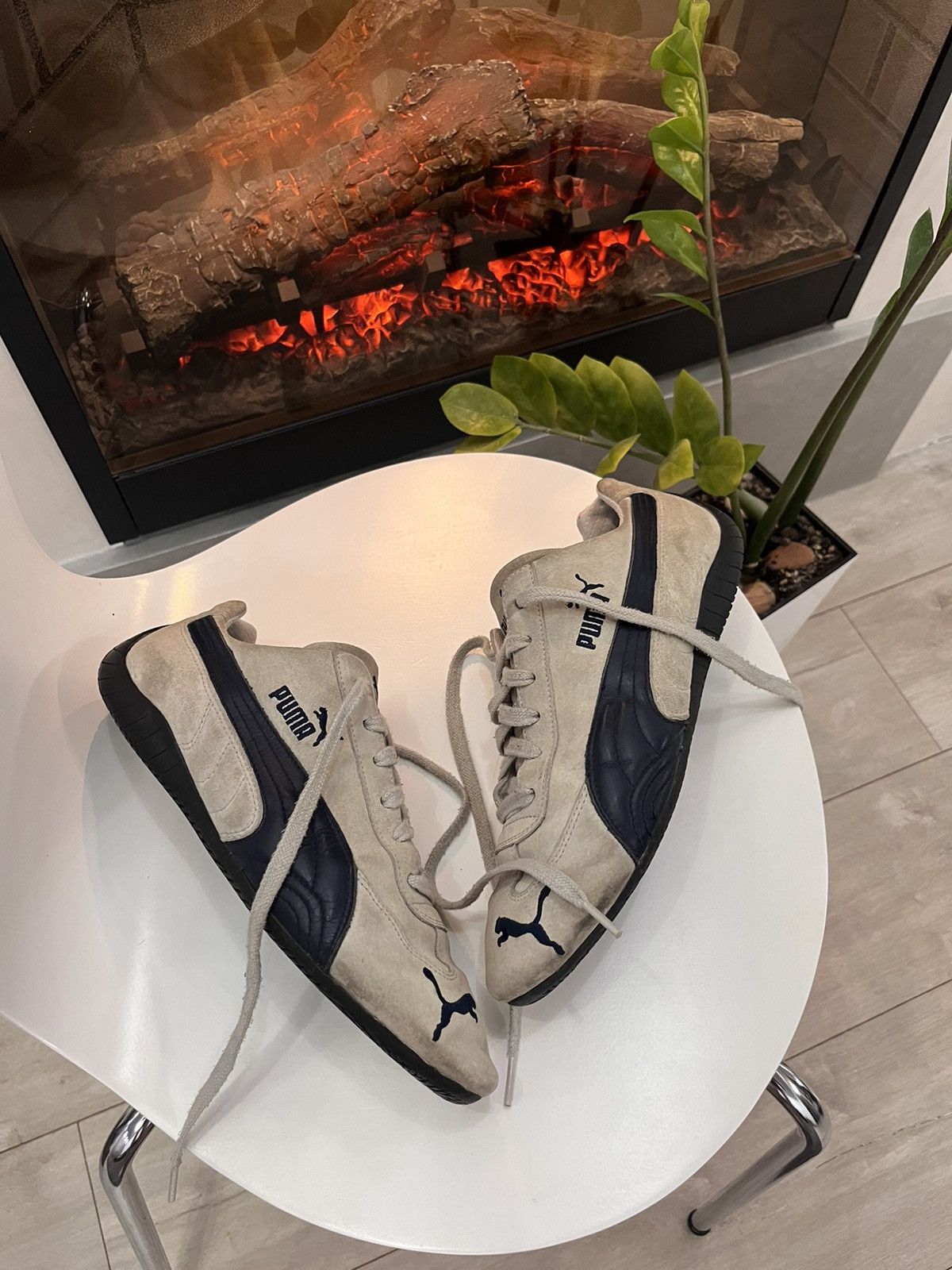 Japanese Brand 🔥00’s Puma Speedcat Y2K Vintage Low Top Sneakers Mostro Size US 9 / EU 42 - 4 Thumbnail