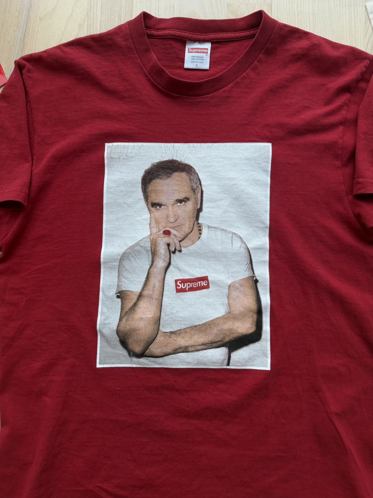 Supreme Supreme X Morrissey T-Shirt (SS 2016) Size US L / EU 52-54 / 3 - 2 Thumbnail