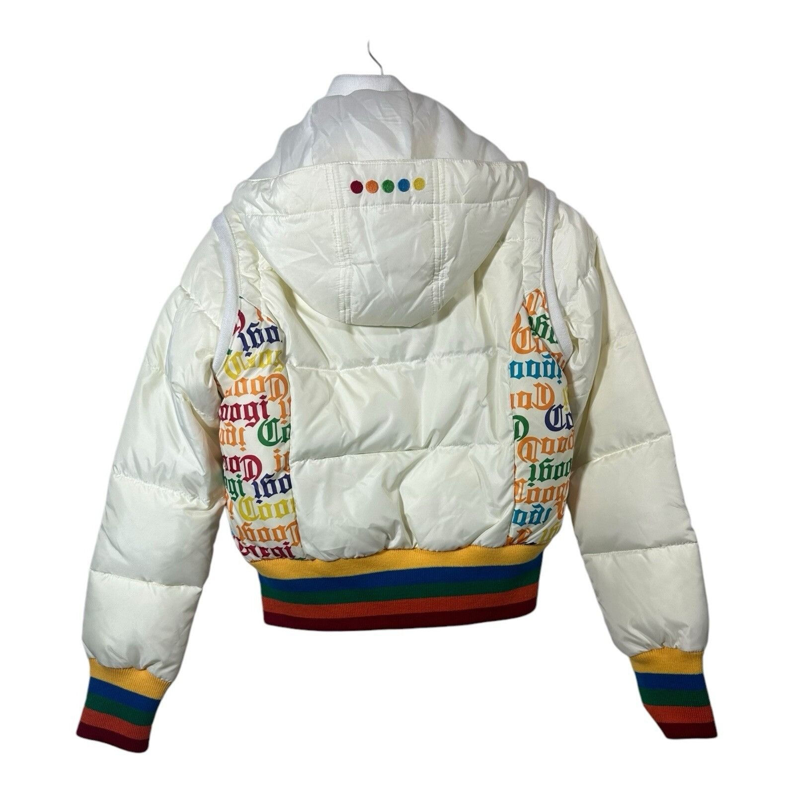 Coogi Vintage Coogi Rainbow Multicoloured Y2K Jacket 90’s 2000’s H Size S / US 4 / IT 40 - 3 Thumbnail