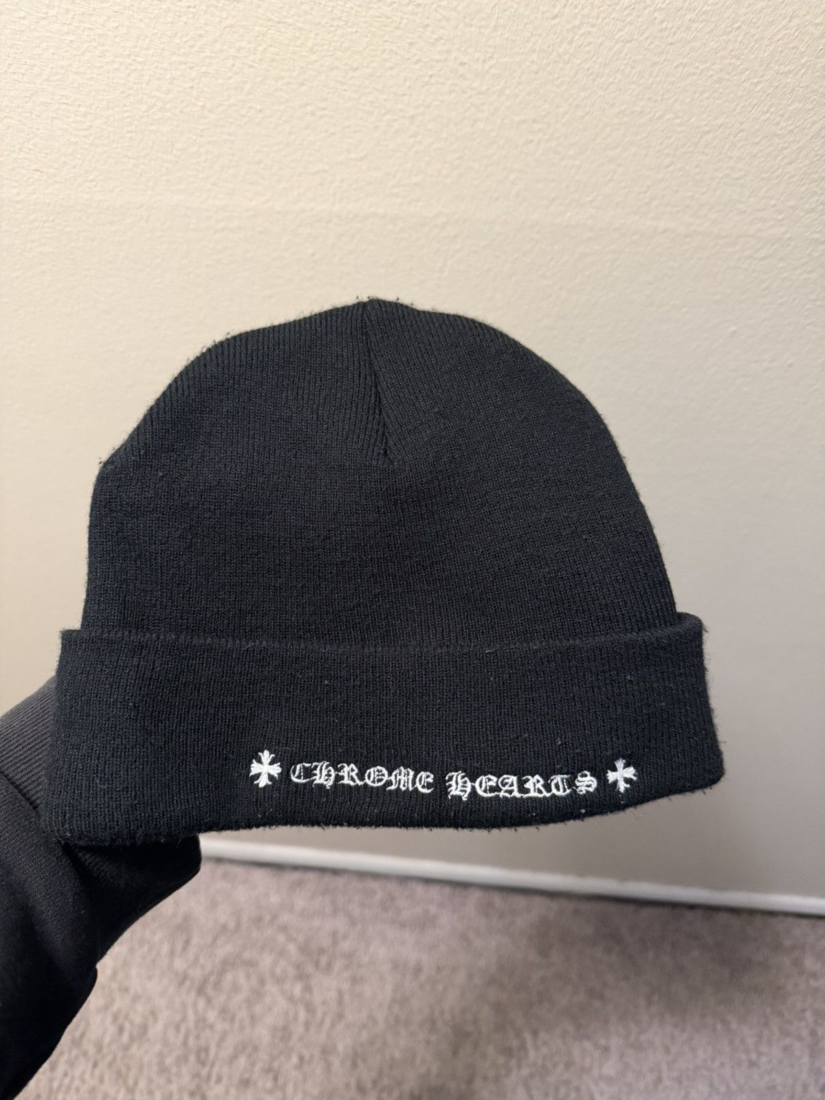 Chrome Hearts Chrome heart beanie Size ONE SIZE - 2 Thumbnail
