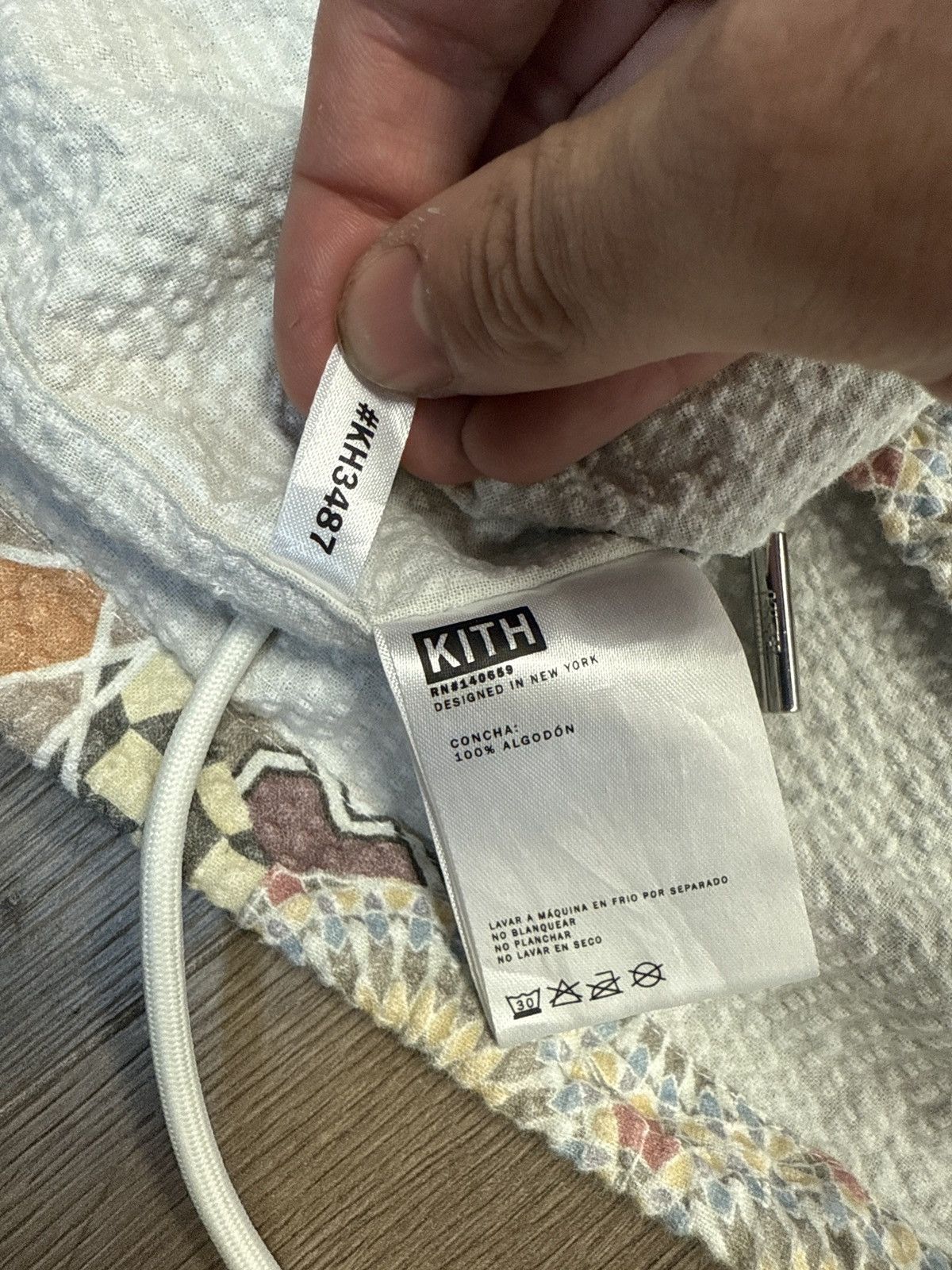 Kith Kith searsucker tile T shirt Size US M / EU 48-50 / 2 - 6 Thumbnail