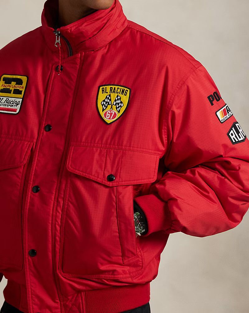 Polo Ralph Lauren Polo Ralph Lauren Racing Jacket Size XL Ripstop Red Puffer Size US XL / EU 56 / 4 - 6 Thumbnail