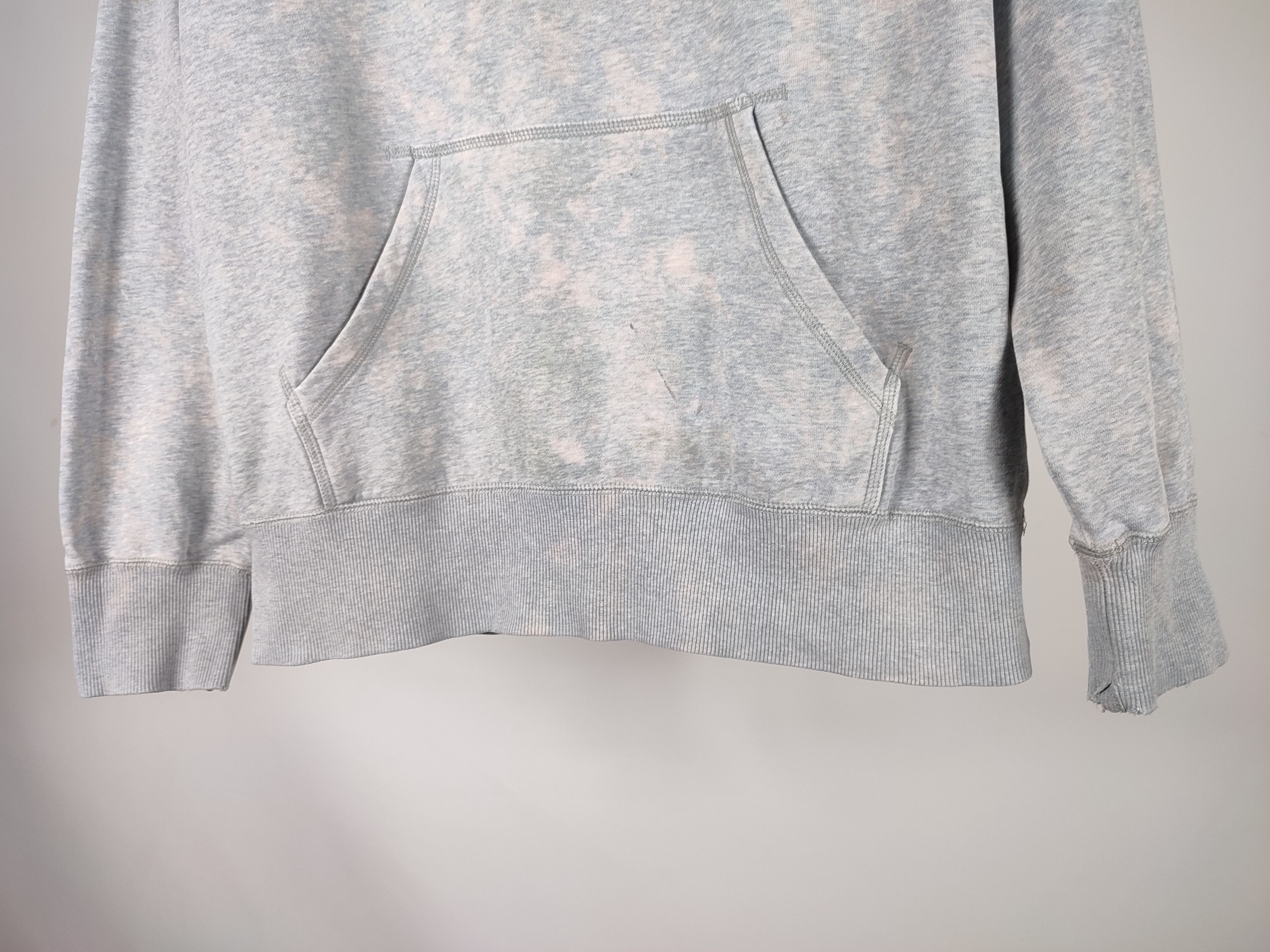 Nike Nike Logo Bleached Distressed Hoodie Size US L / EU 52-54 / 3 - 6 Thumbnail