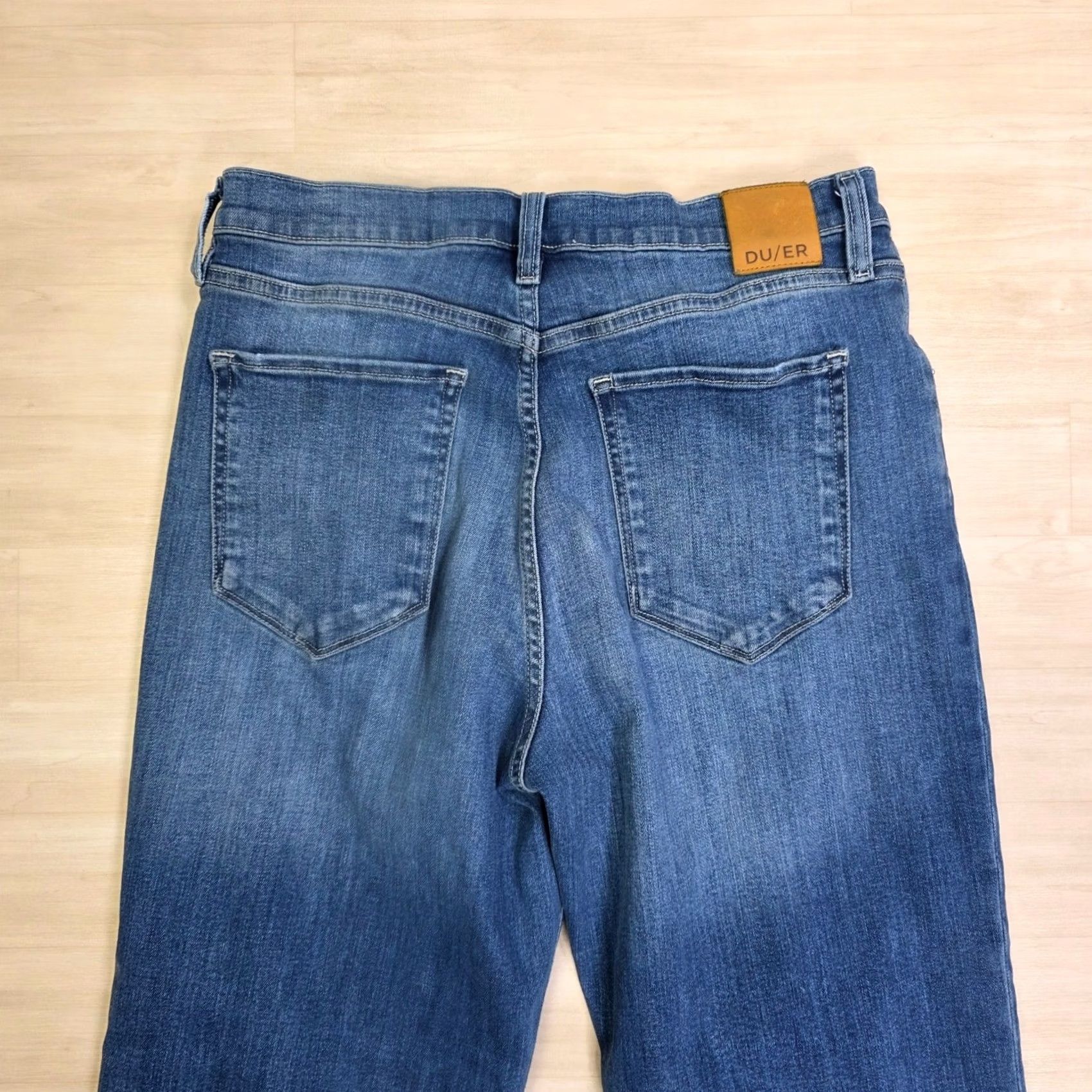 DUER Duer Denim Jeans - Mens - 30x31 - Blue Wash Size US 30 / EU 46 - 6 Thumbnail