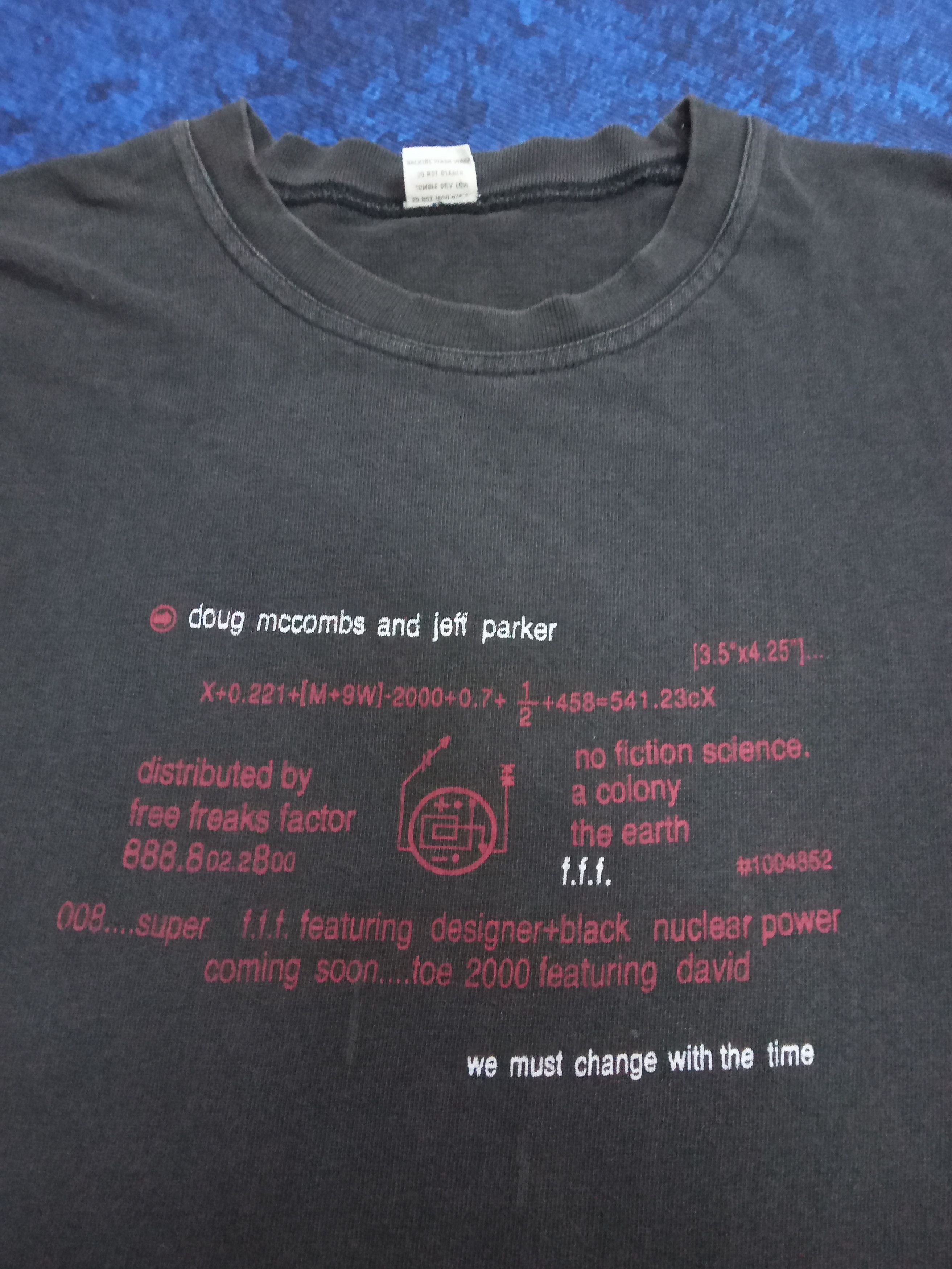 Band Tees Doug McCombs and Jeff Parker Extremely Rare Design T Shirt Size US L / EU 52-54 / 3 - 2 Thumbnail