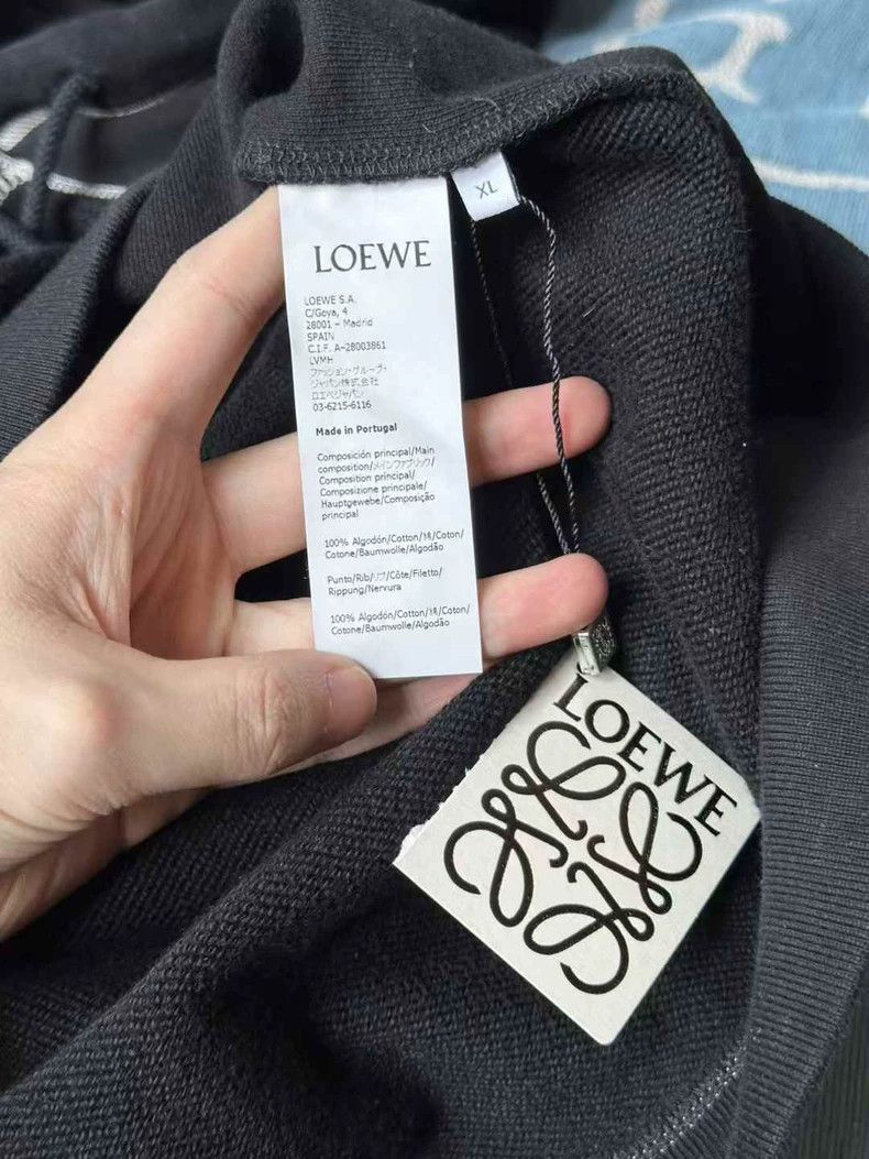Loewe loewe Black pullover sweatshirt 2505-Nextarrow Size US XL / EU 56 / 4 - 3 Thumbnail