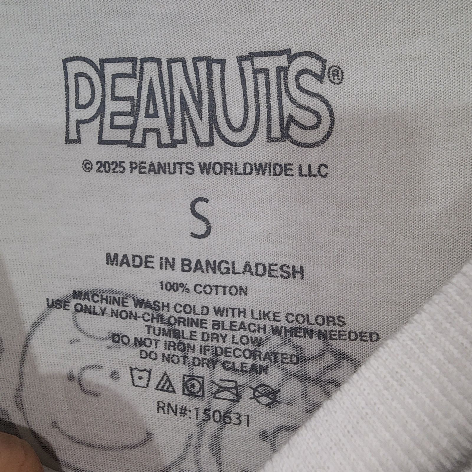 Peanuts Peanuts records Los Angels men's small long sleeve shirt Size US S / EU 44-46 / 1 - 4 Thumbnail