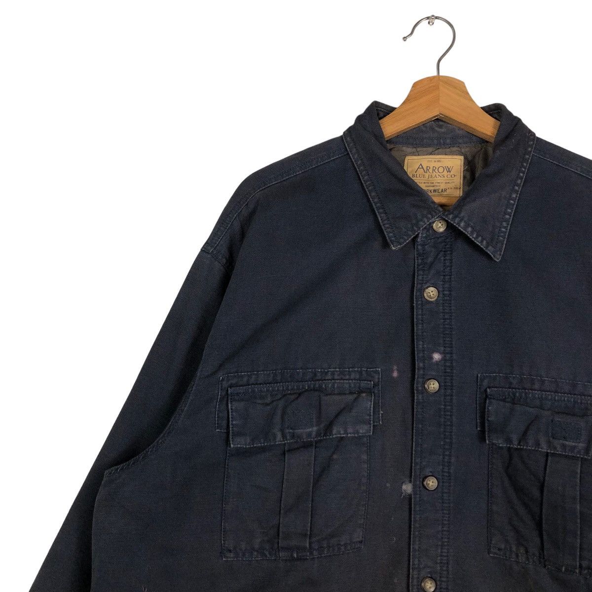 Japanese Brand 🔥Vintage Worker Sun Faded Design Arrow Cargo Pocket Japan Size US XL / EU 56 / 4 - 7 Thumbnail