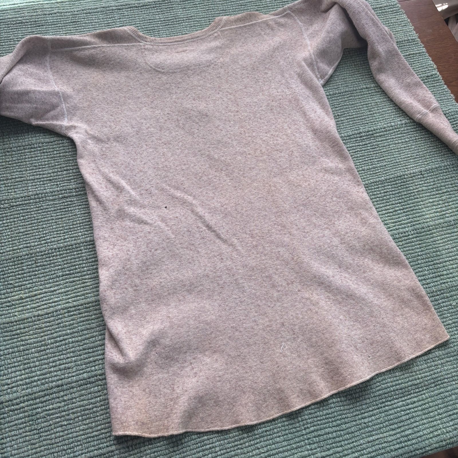 Vintage 1940s 50s Wool Long Sleeve Undershirt E&W Sz M/L As-Is Size US M / EU 48-50 / 2 - 6 Thumbnail