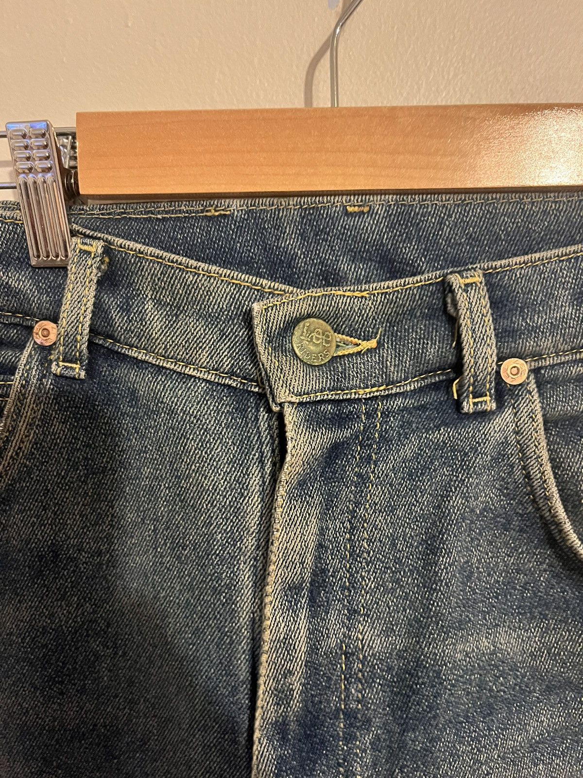 Japanese Brand × Lee Vintage 1960s Lee Jeans Distressed Women’s Size 25" / US 0 / IT 36 - 3 Thumbnail