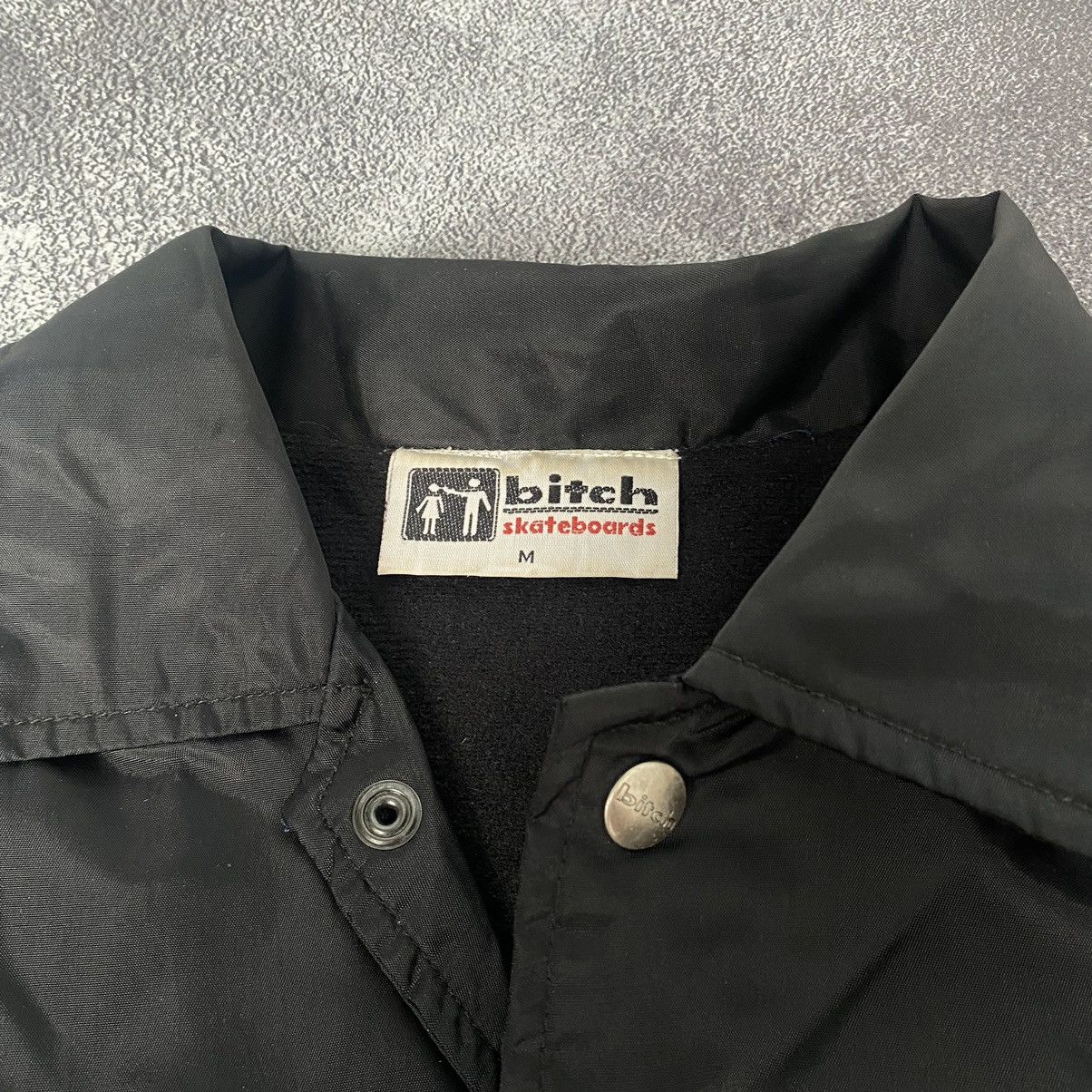 Sex Skateboards 💰BINDING OFFER💰 Vintage 90s Bitch Skateboards Coach Jacket Size US M / EU 48-50 / 2 - 3 Thumbnail