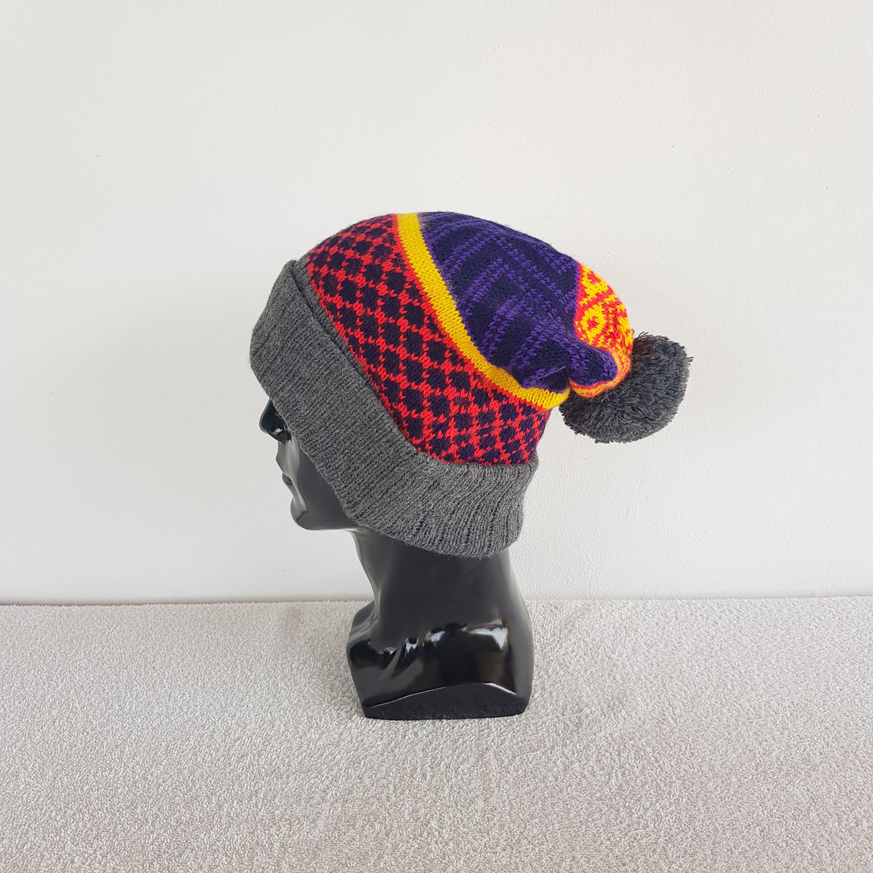 Japanese Brand NWT Vintage Freak Store Beanie Wonky Woolies Knit Caps Hats Size ONE SIZE - 5 Thumbnail